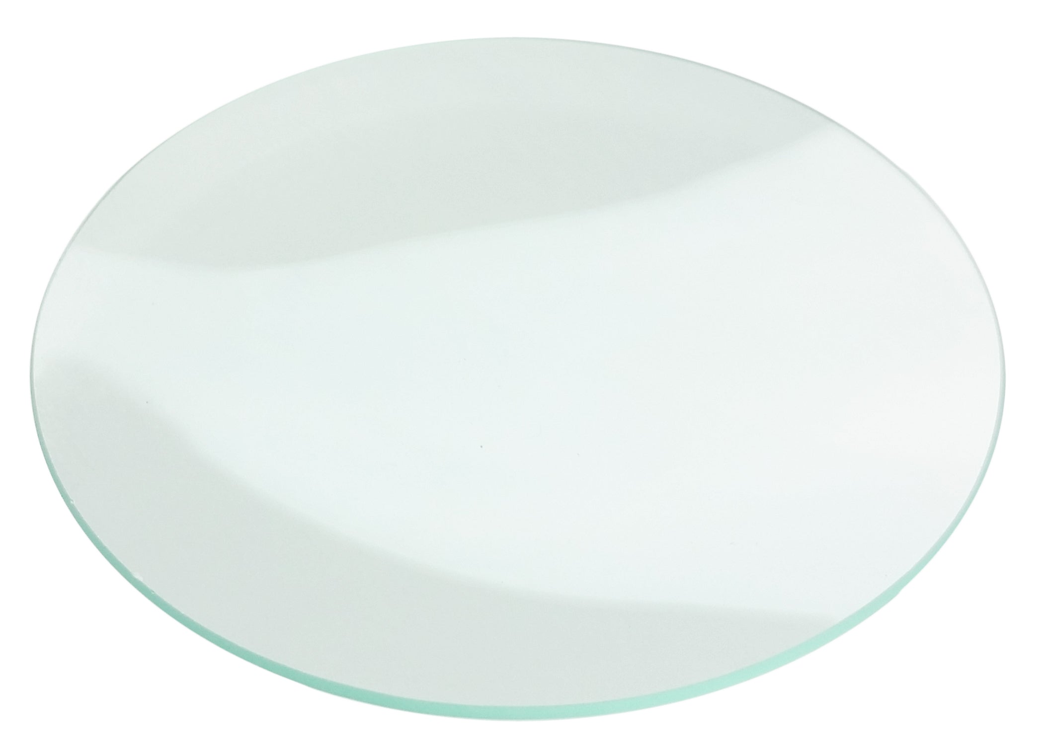 Cover Glass with Fire-Polished Edge, 125mm Diameter, Case of 100