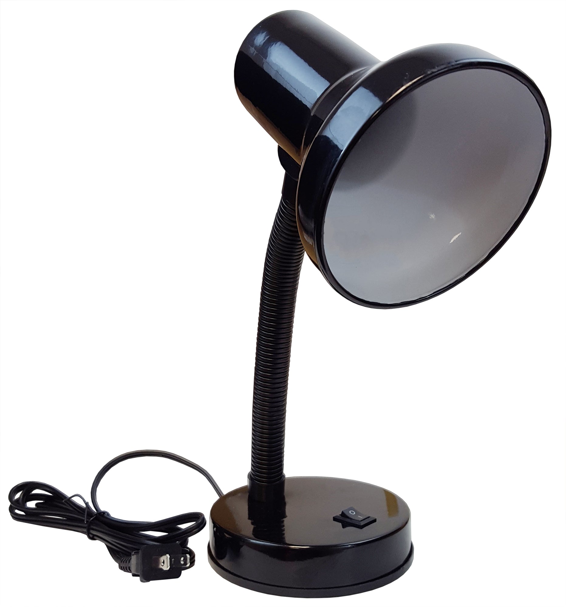 Lamp, Electric 12" Inch with Flexible Neck (Light Bulb Included)