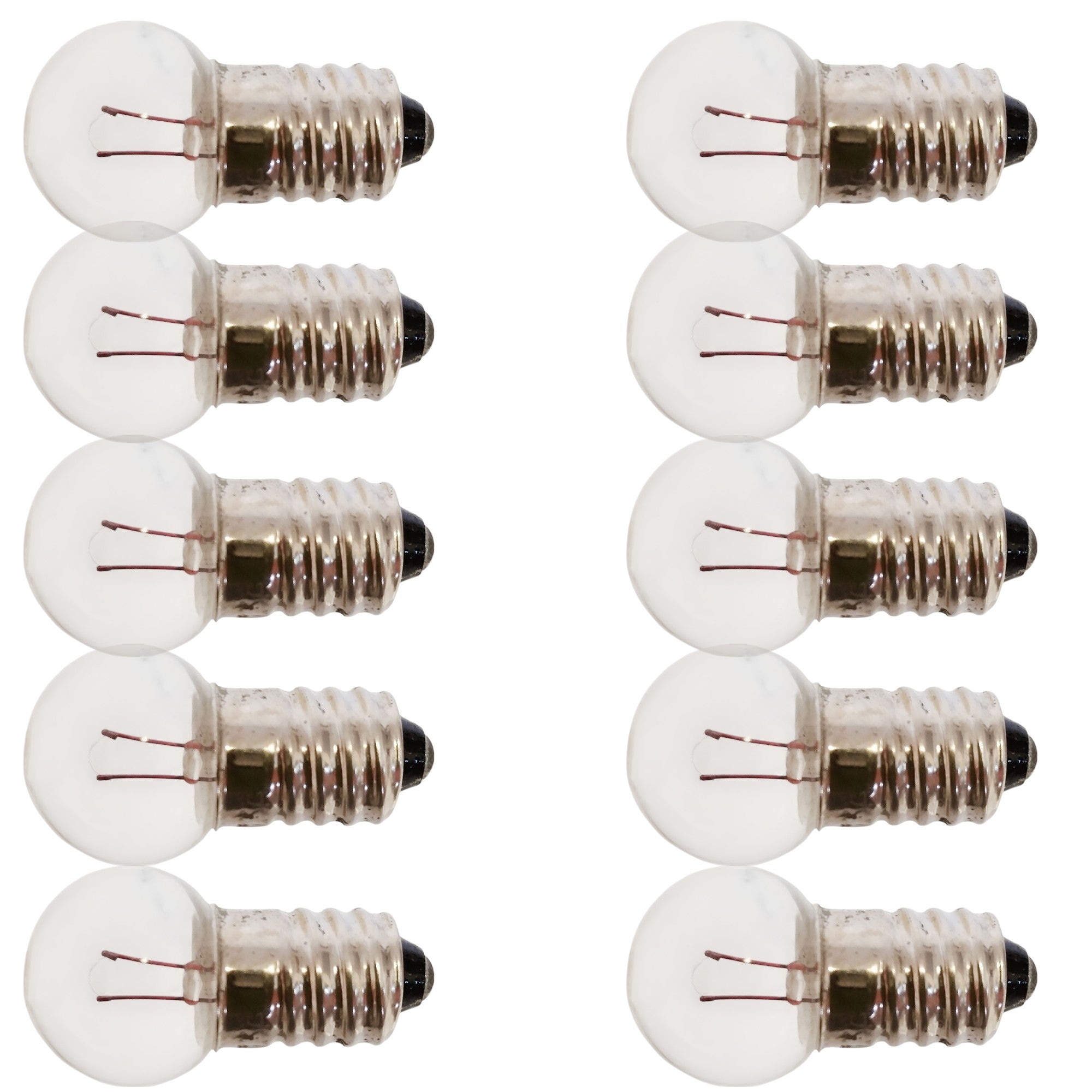 Mini Lamp Bulbs, 2.5V, Pack of 10