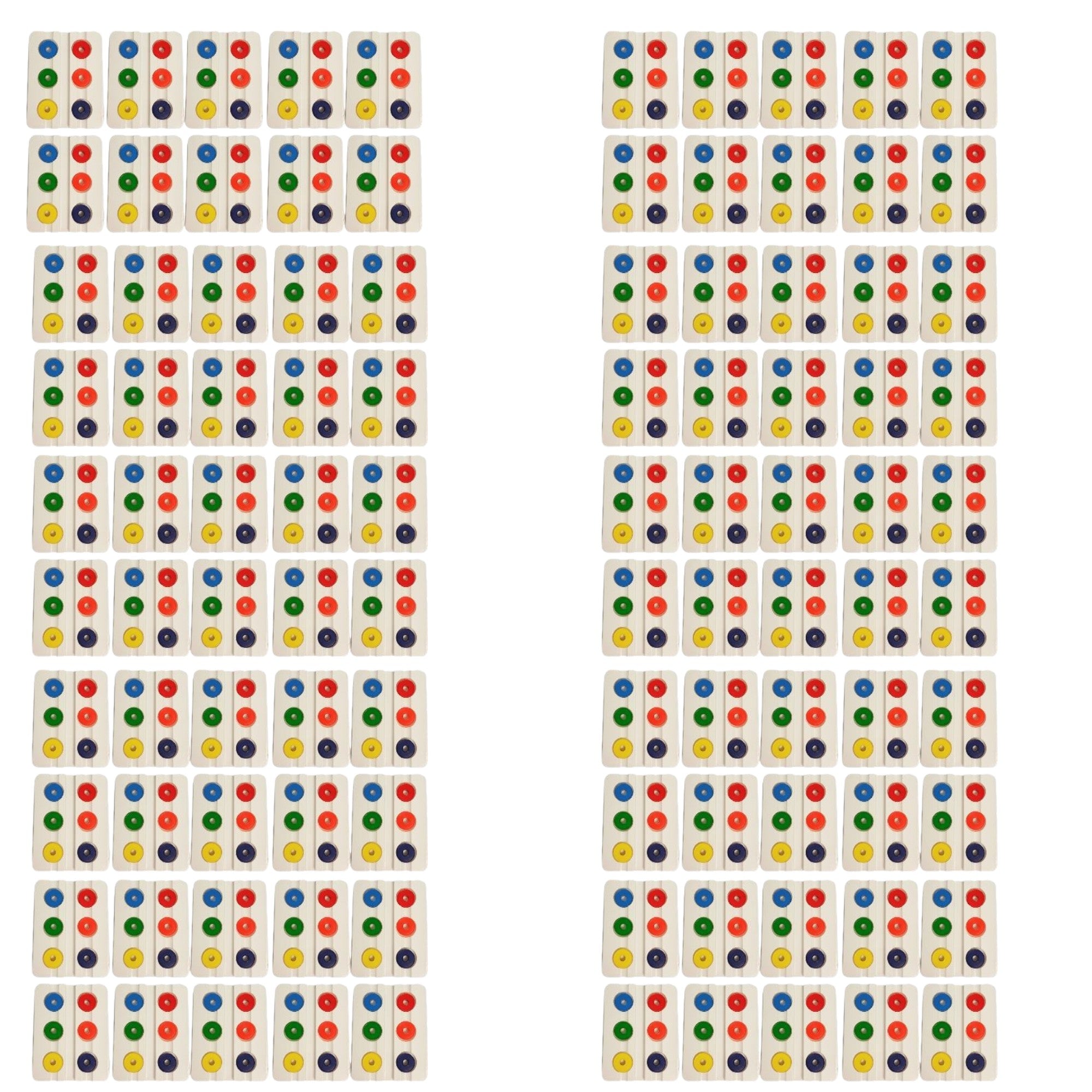 Plastic-Coated Magnetic Rings, Case of 100 by Go Science Crazy