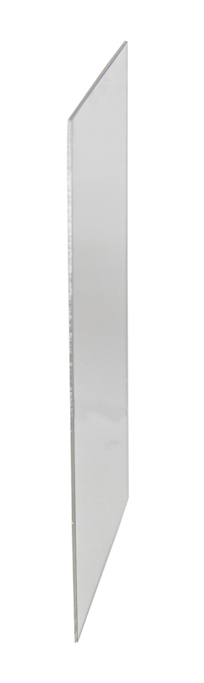 Mirror Plexiglass Rectangular. Size 5 inches x 7 inches.