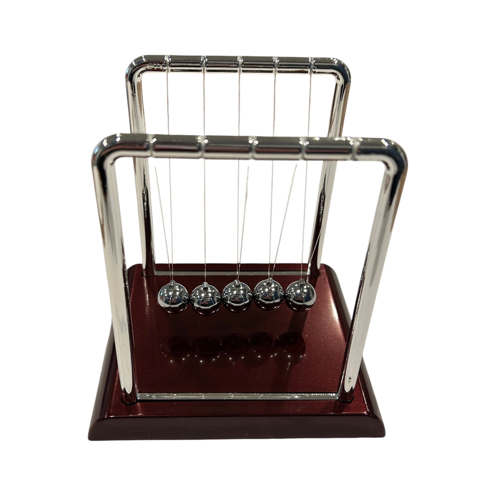 Small Collision Apparatus or Newton's Cradle. Pack of 8. For use with PEER Physics CMW Kit.