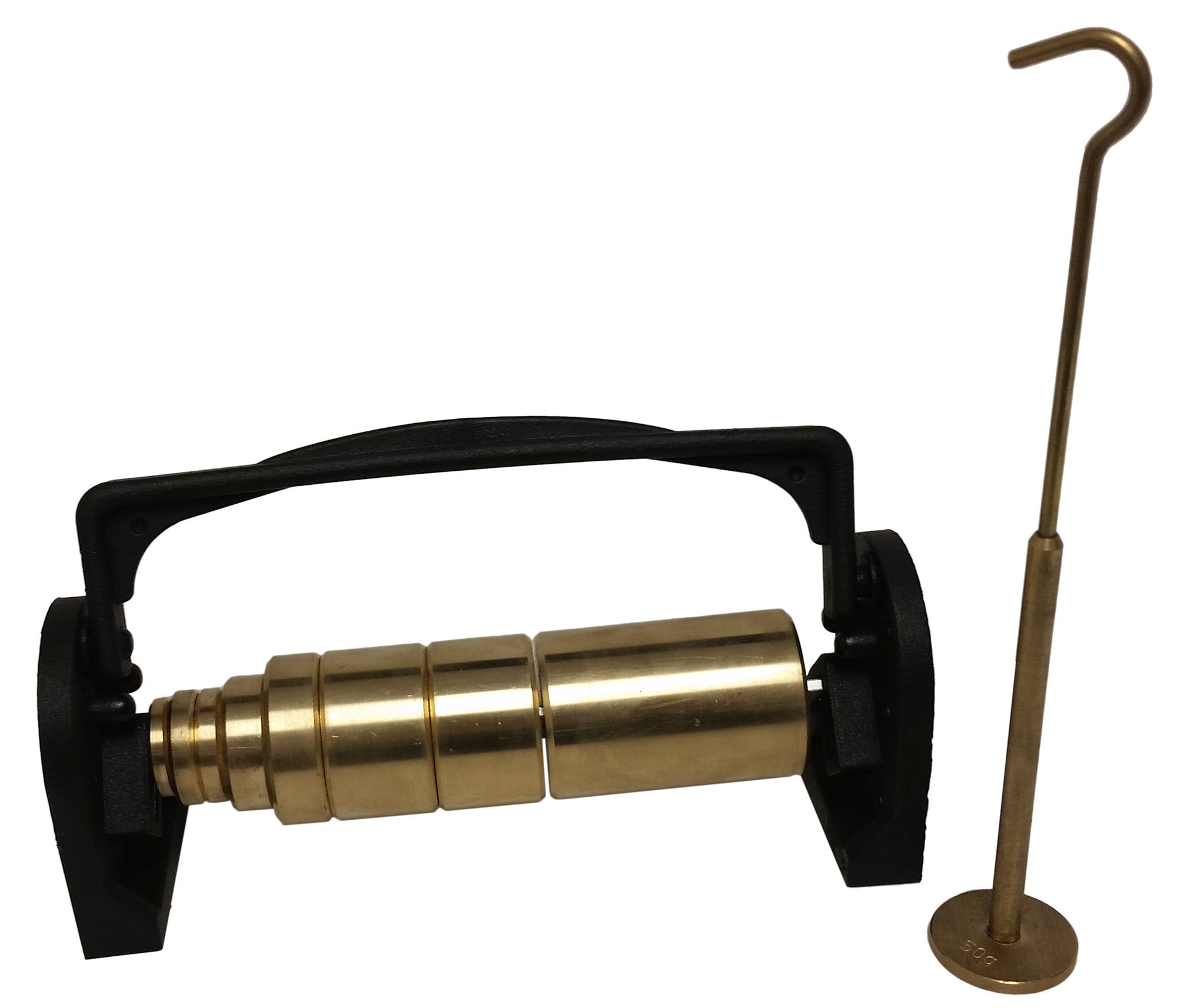 Slotted Weight Set, Brass, Eight-Piece, Case of 10 Sets