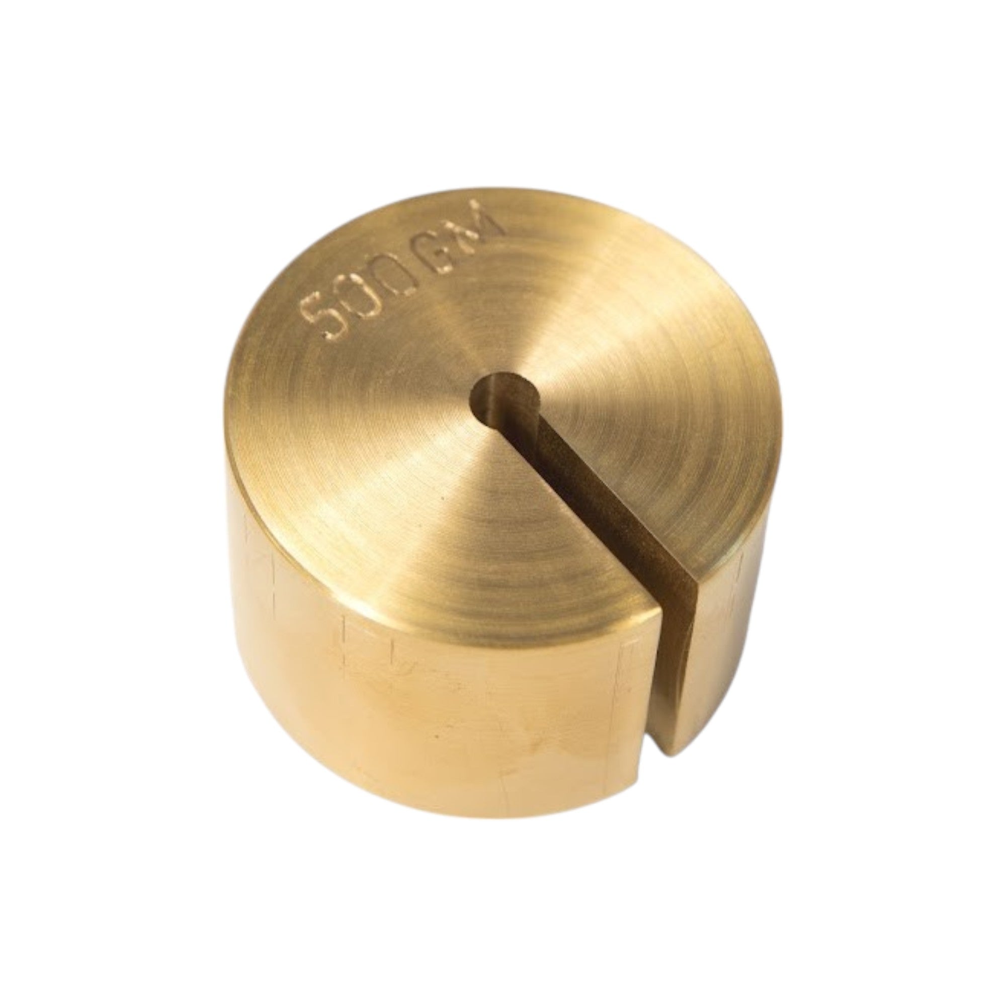 Weight Brass, Slotted, 500g-Pack of 10