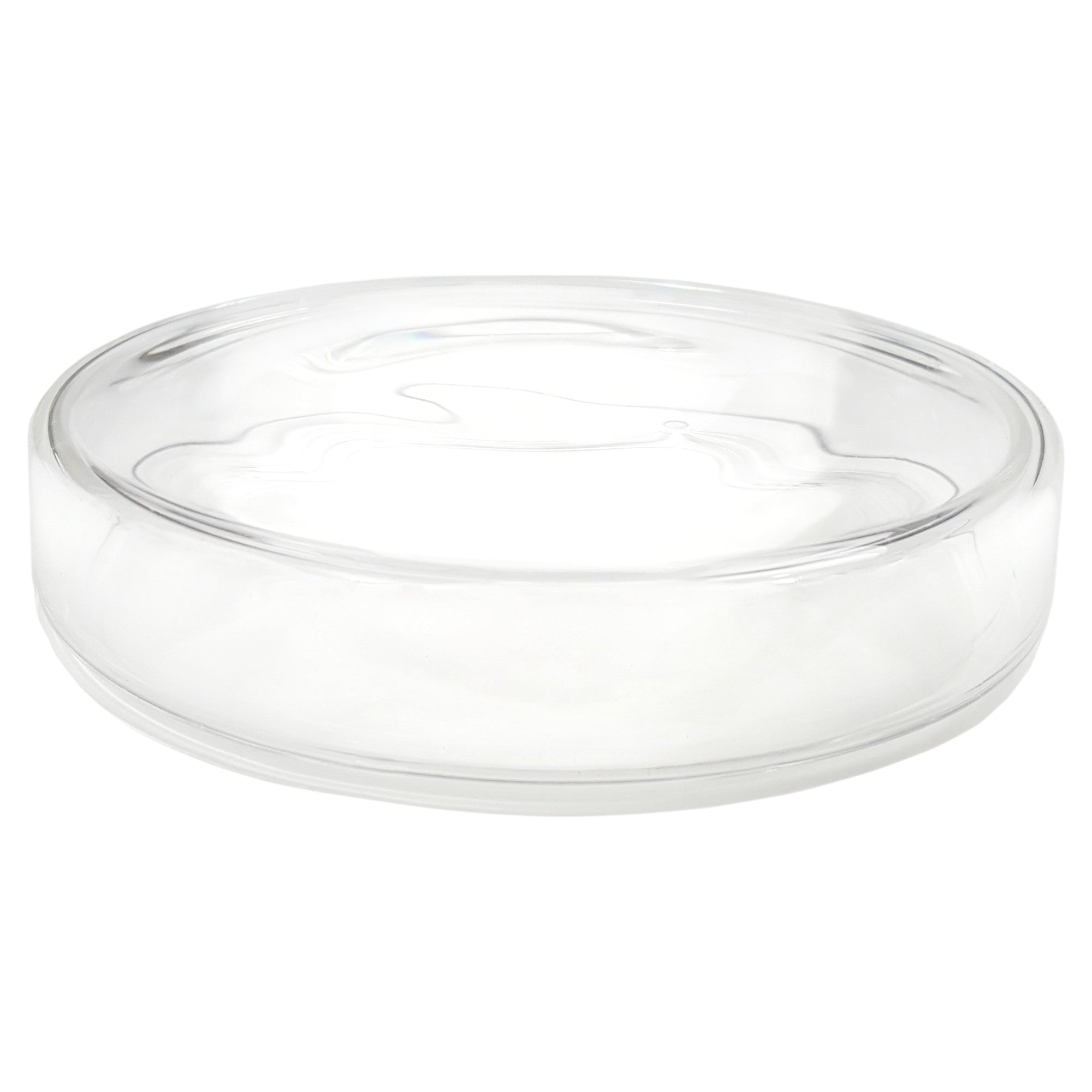 Petri Dish, Flint Glass, 100mm diameter x 15mm height.