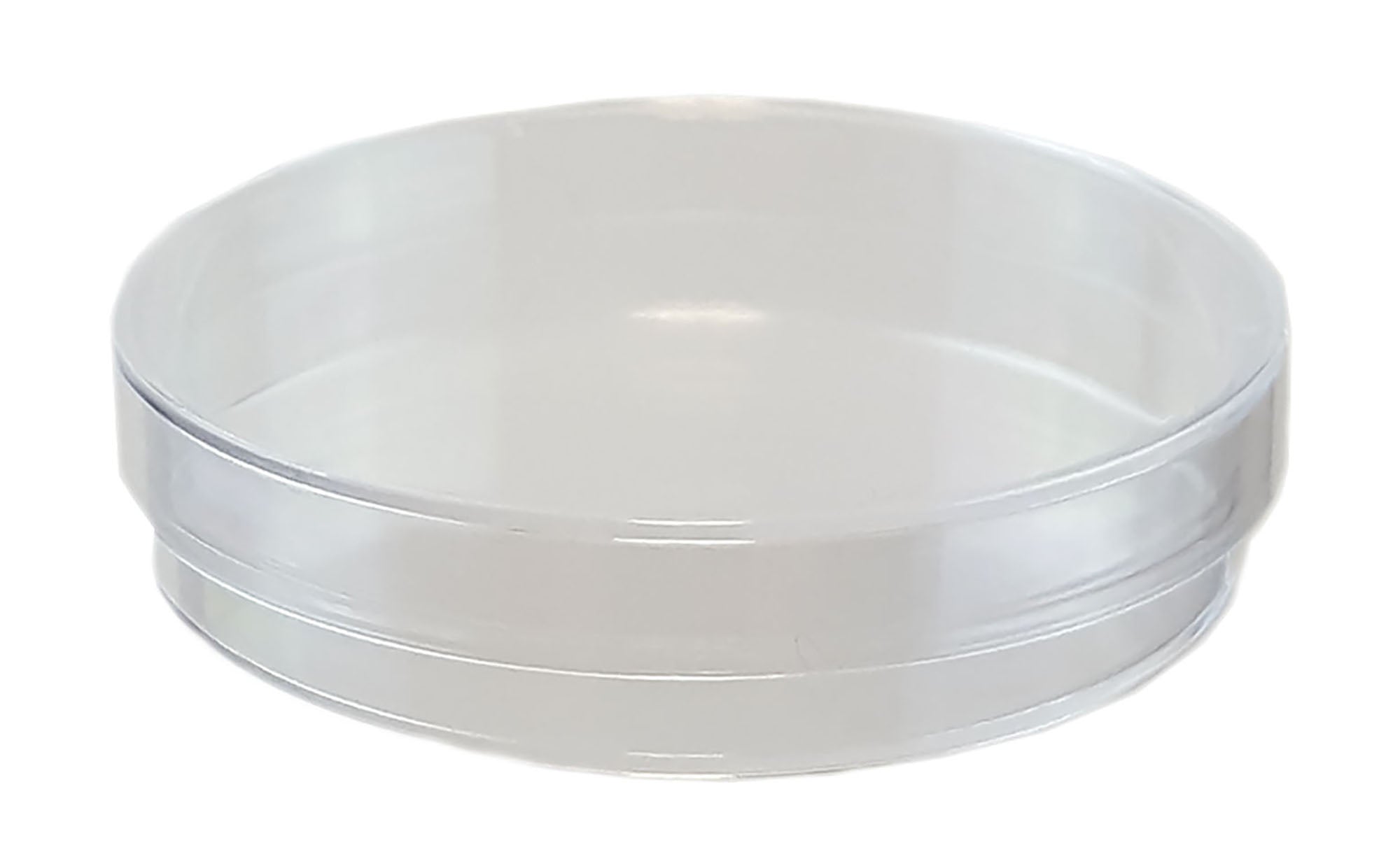 Petri Dish, Polystyrene, 50mm diameter x 15mm height. Pack 20.
