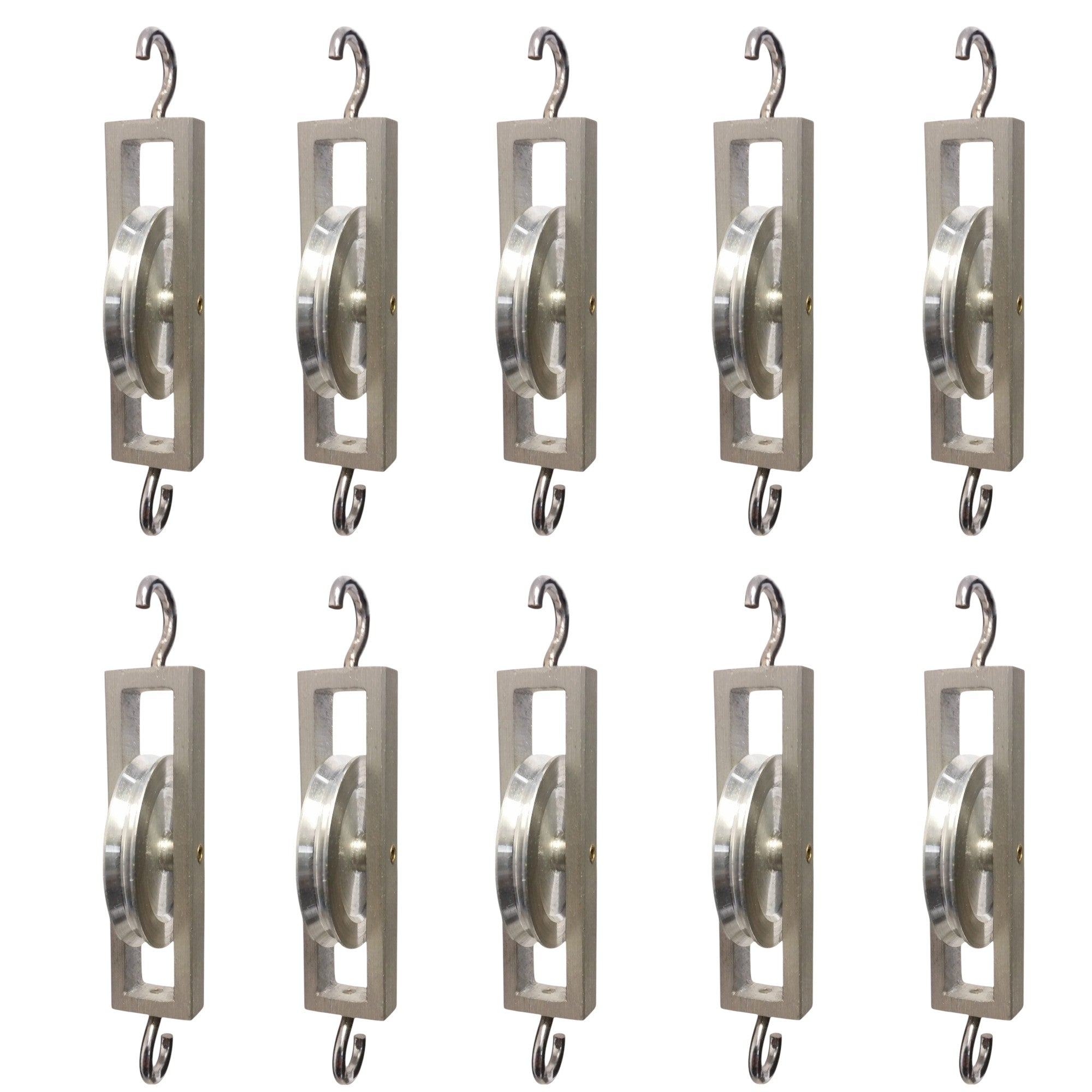 Pulley, Single Aluminum, Pack of 10