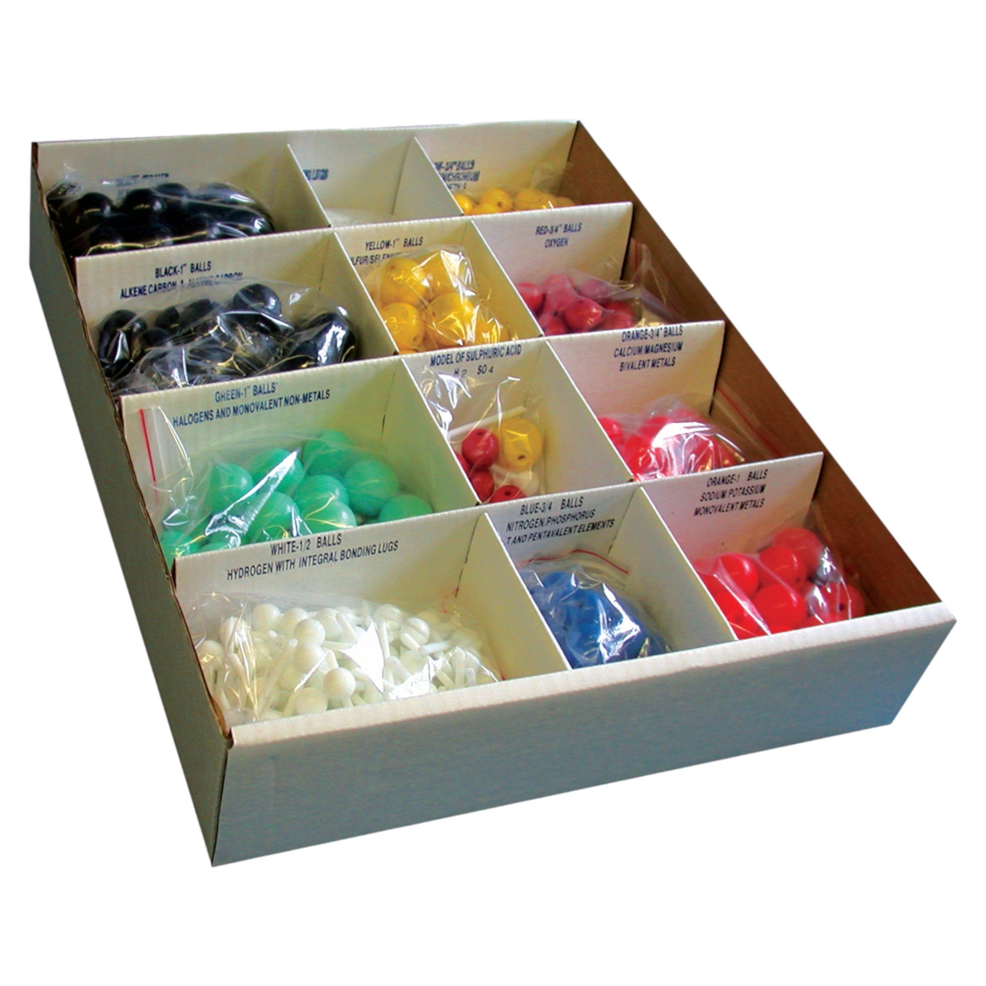 Molecular Deluxe Model Kit – 520-Piece Chemistry Set for Classroom, Lab, or STEM Learning