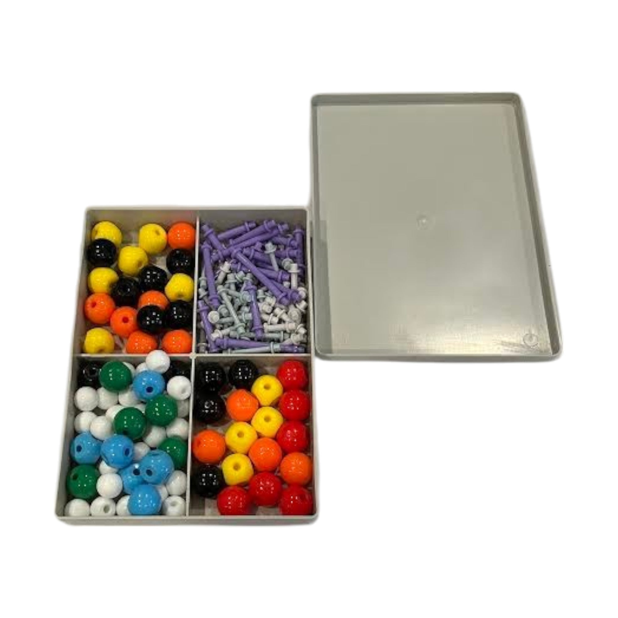 Molecular Model Student, with 154 pieces which include 74 atoms and 80 bonds.