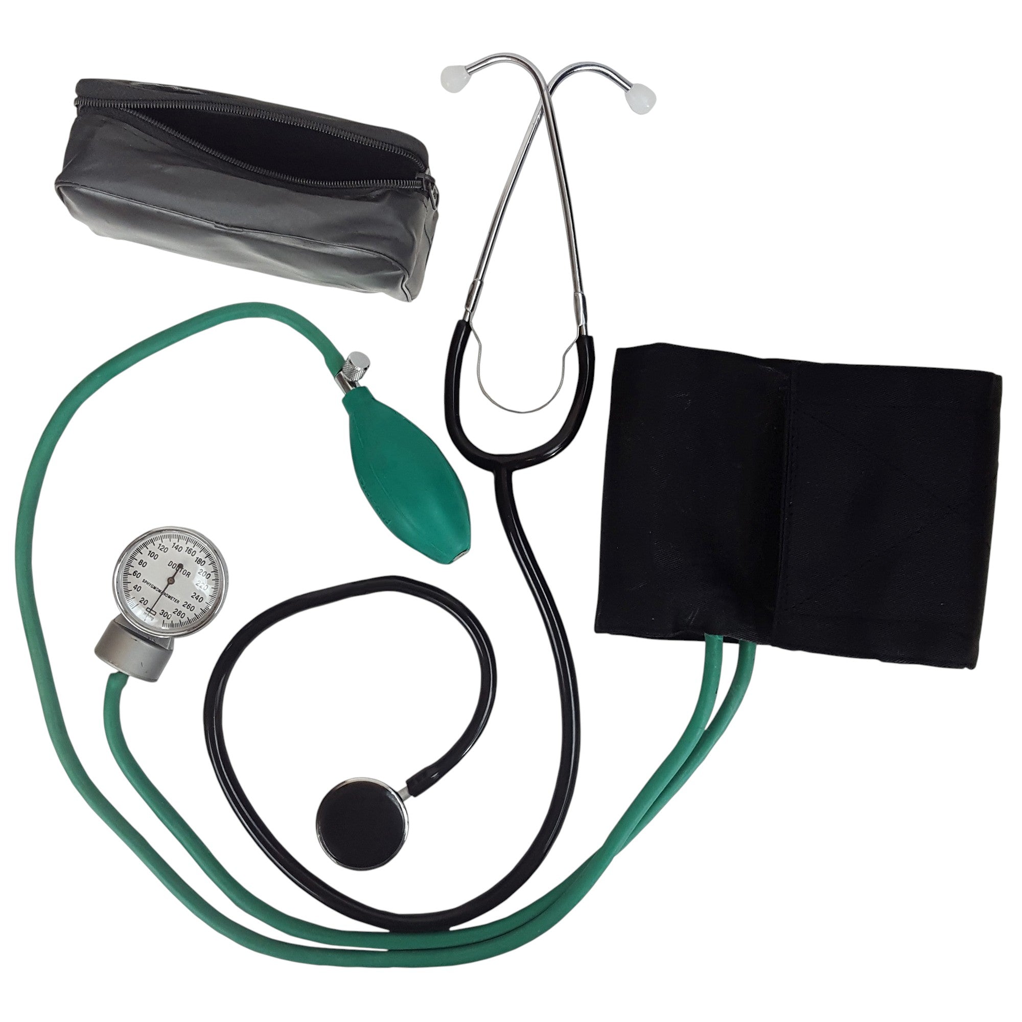 Sphygmomanometer Kit with Stethoscope and Storage Case.  Case of 50.