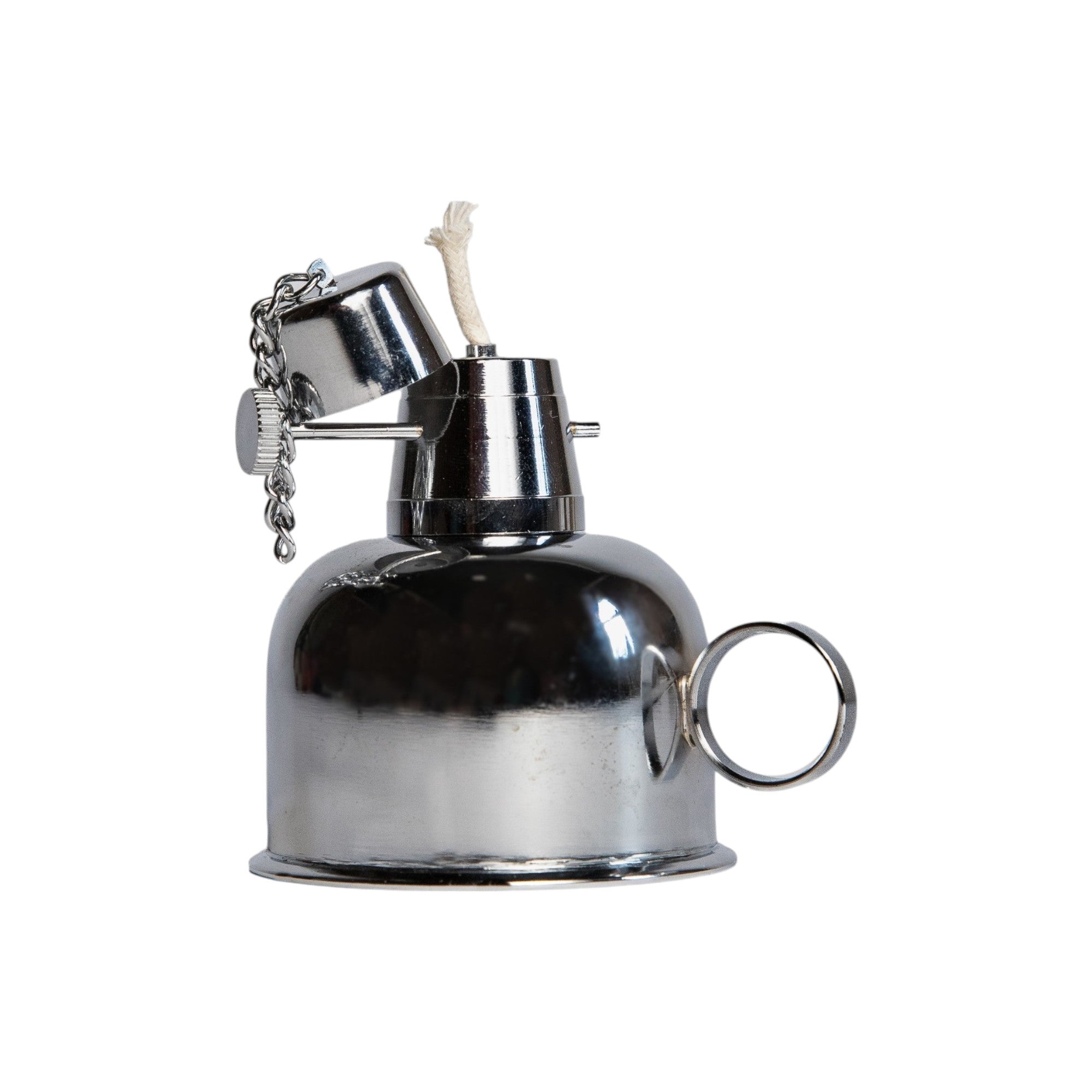 Burner, Alcohol with All Metal 150ml Canister and Cloth Wick