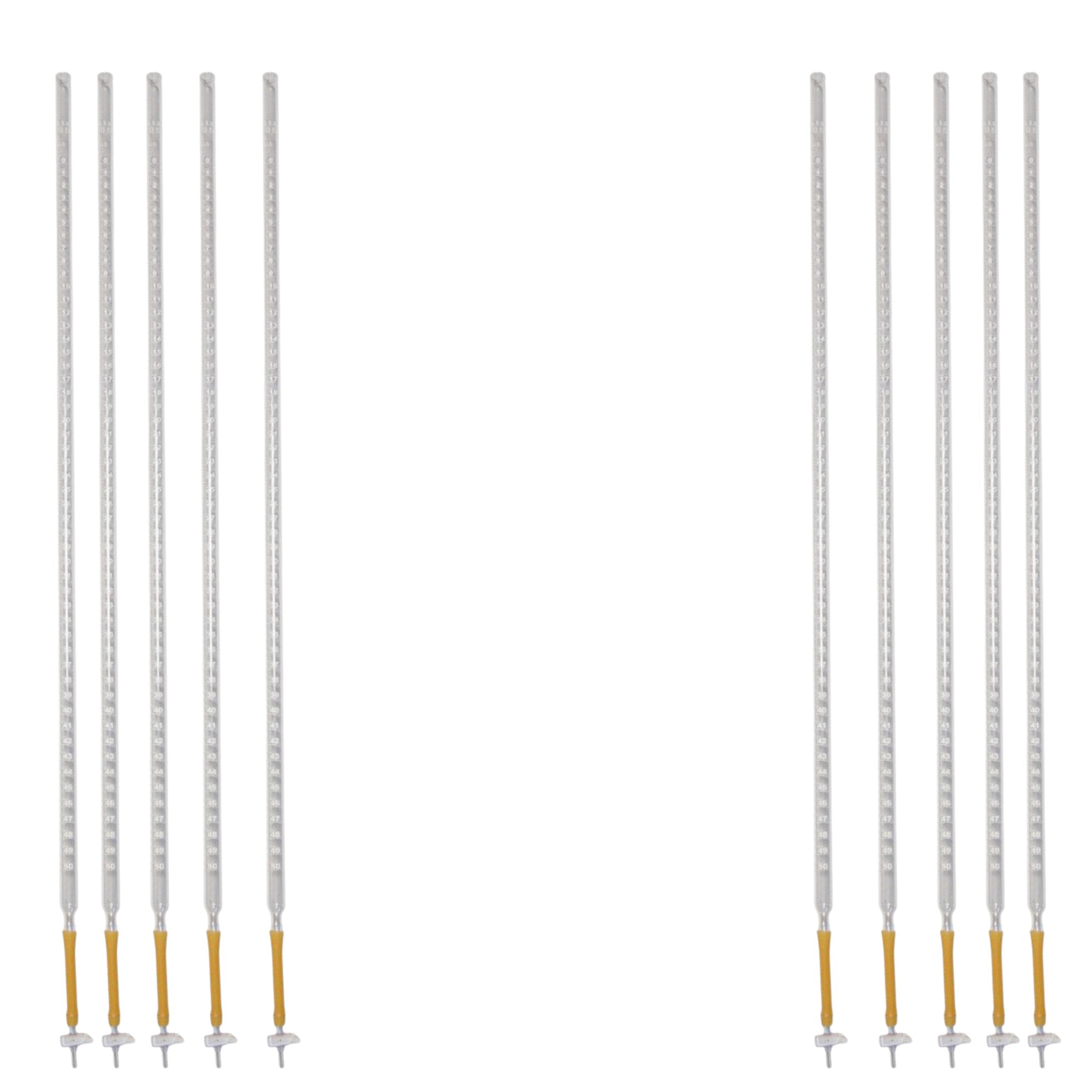 Burette, Mohr's Style 25ml With a Burette Tip Assembly Pack of 10.