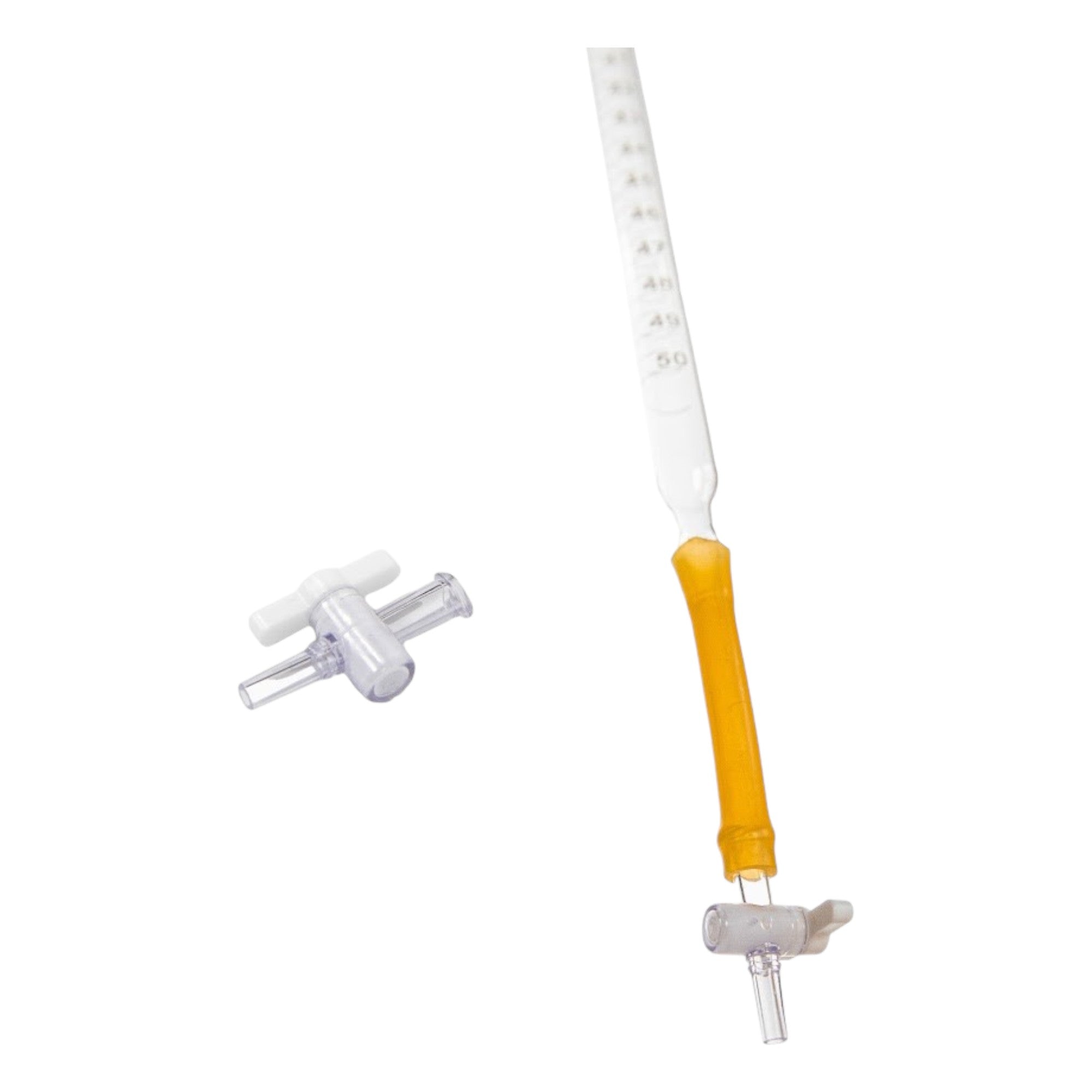 Burette, Mohr's Style 50ml With a Burette Tip Assembly. Pack of 10.
