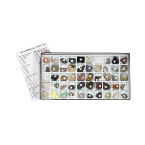 GSC International 2130 - Classroom Collection Of Rocks & Minerals - 50 Specimen