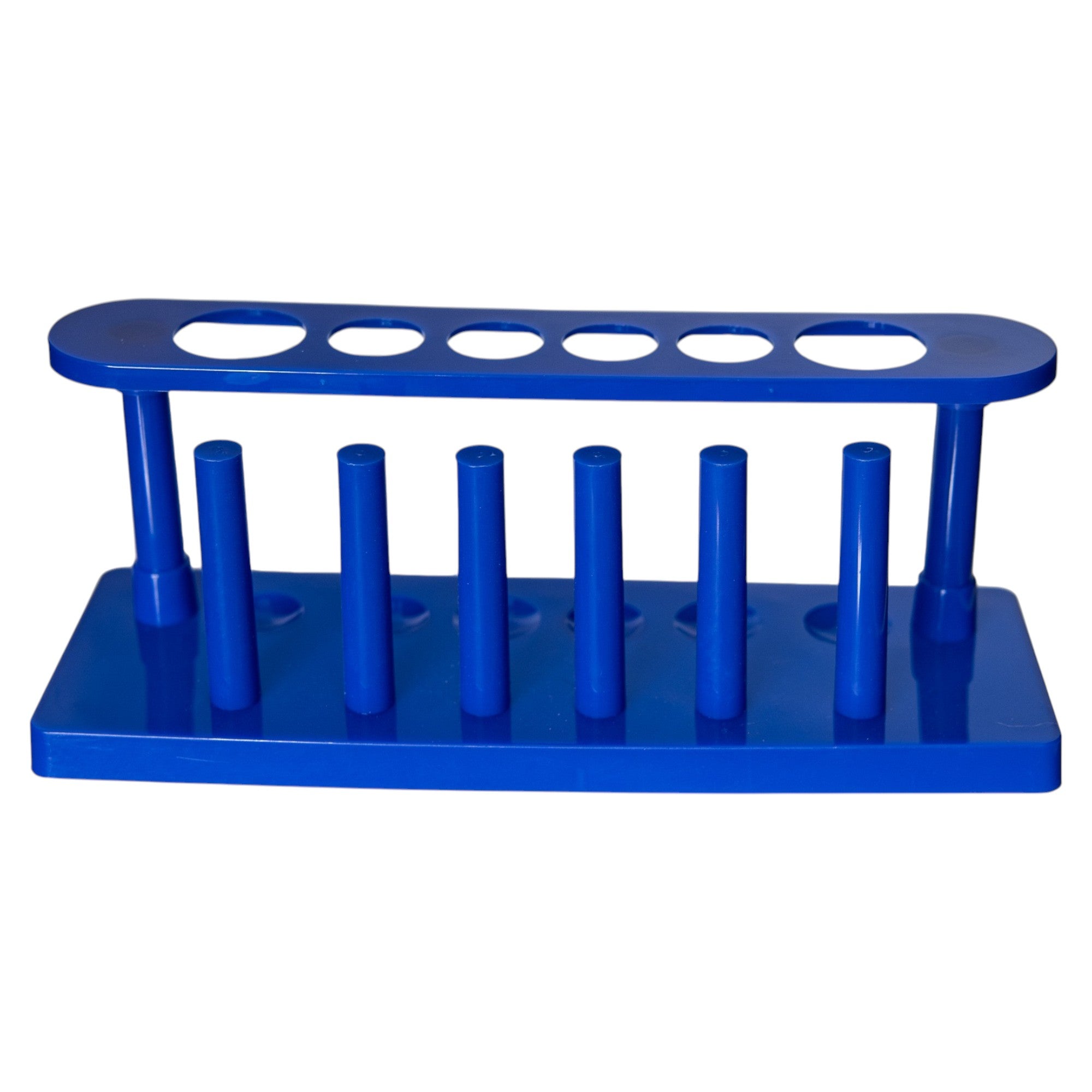 Test Tube Kit, 6-Hole Rack & Drying Pins, 72 Glass Tubes, 12 Pack Cleaning Brushes, Clamp, and Safety Goggles