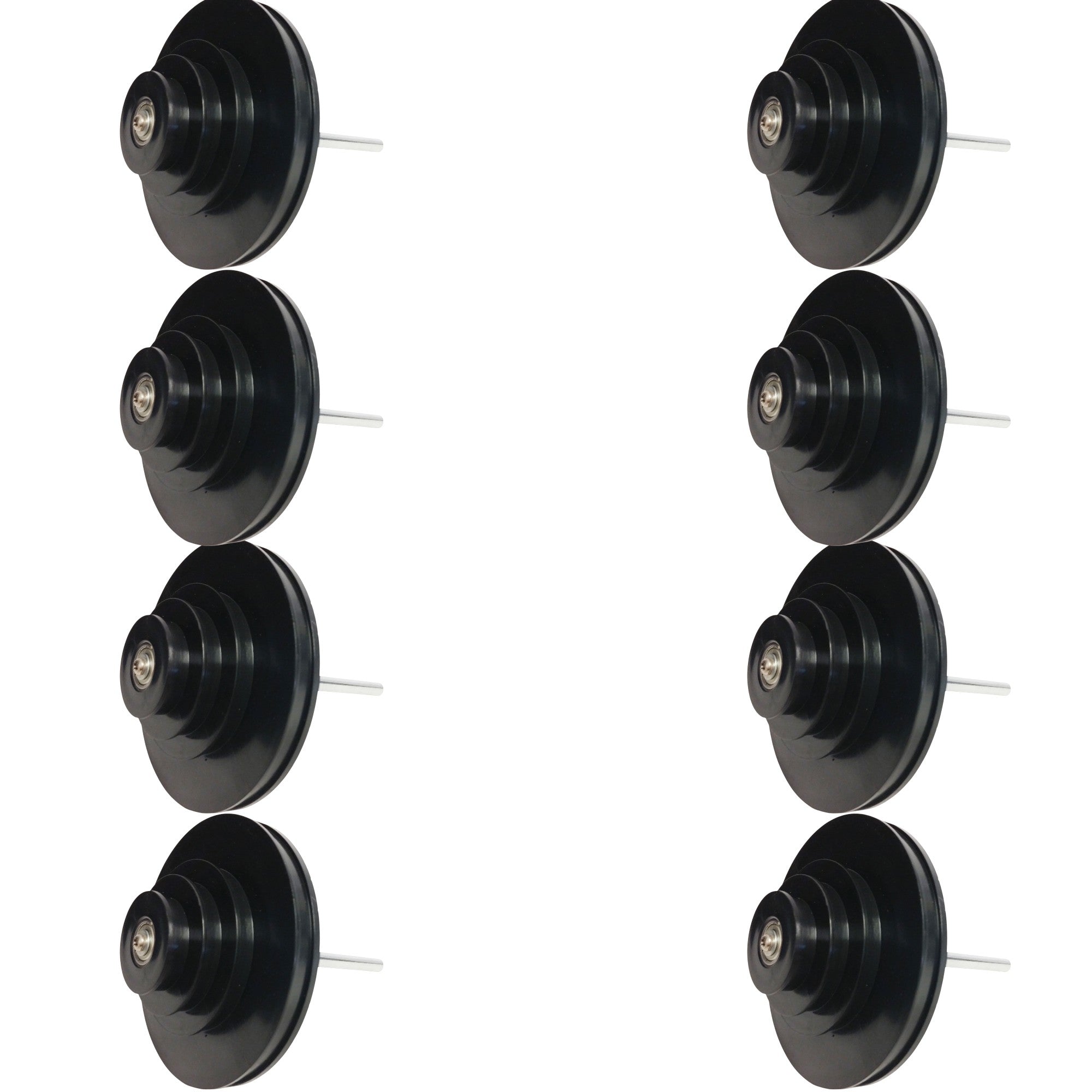 Pulley Stepped with Axel. Case of 10