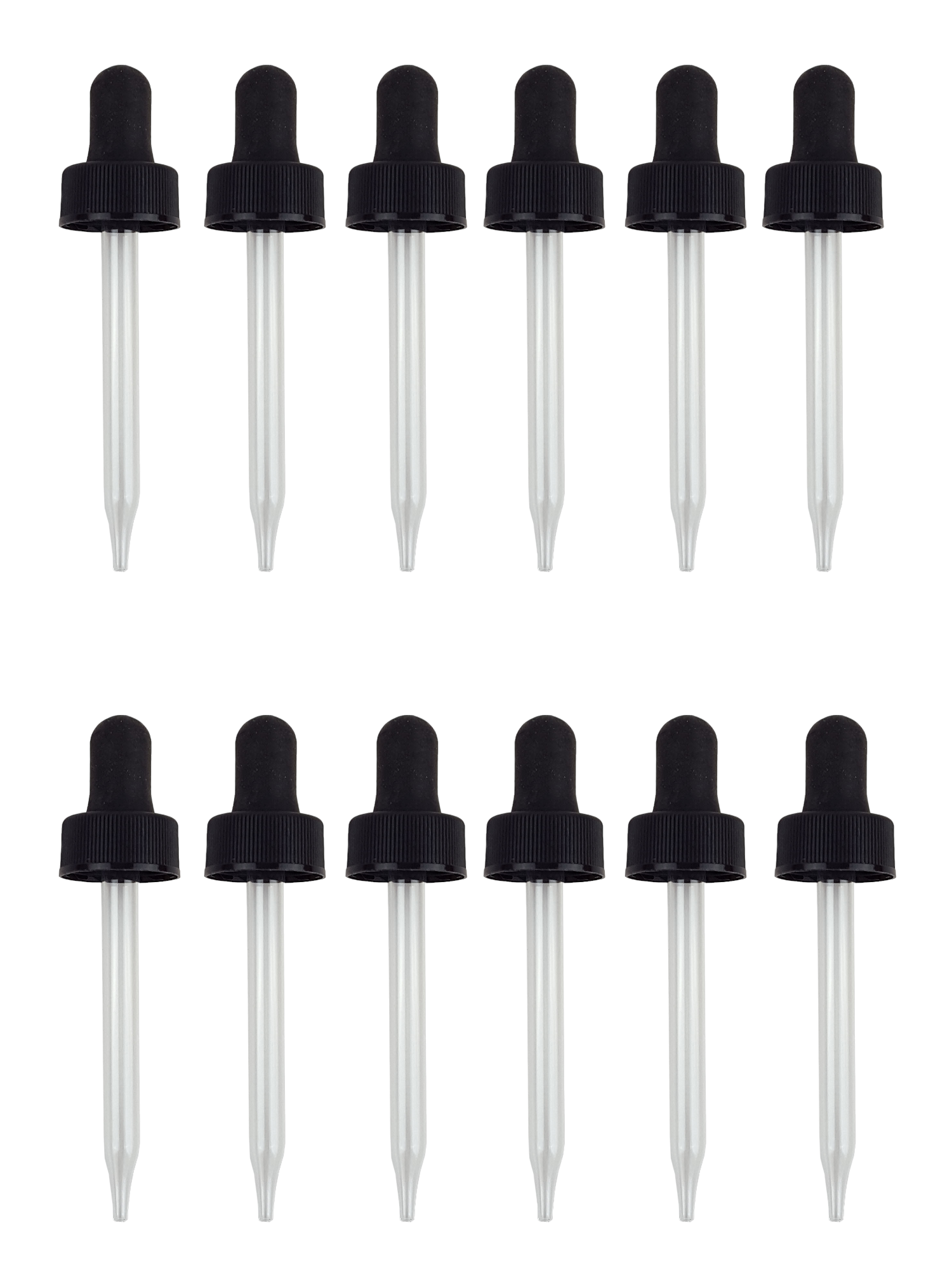 Dropper Assembly for 1 ounce bottle with a 20/400 Cap. Pack 12.