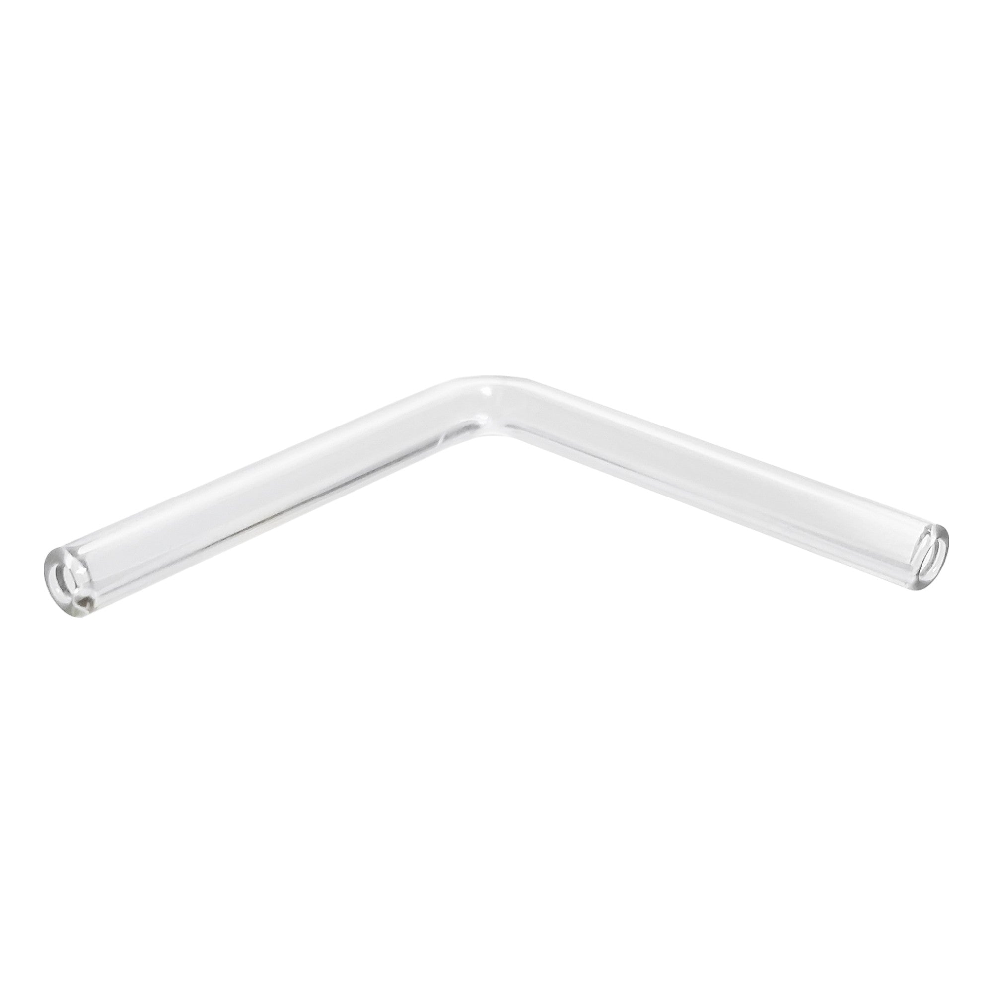 Glass Connecting Tube, Right-Angle Bend, 6mm OD, Pack of 10