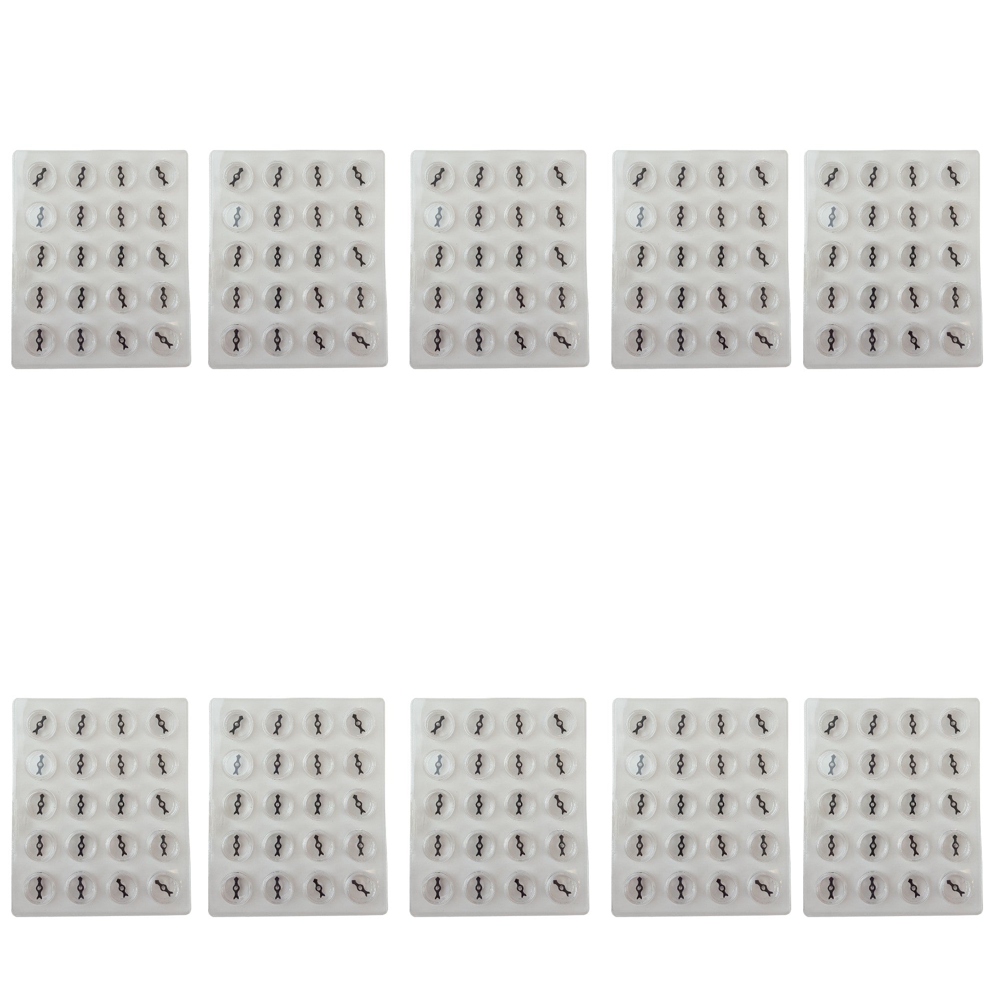 Compass Board, 10-Pack – 20-Compass Magnetic Field Boards for Classroom Science Instruction