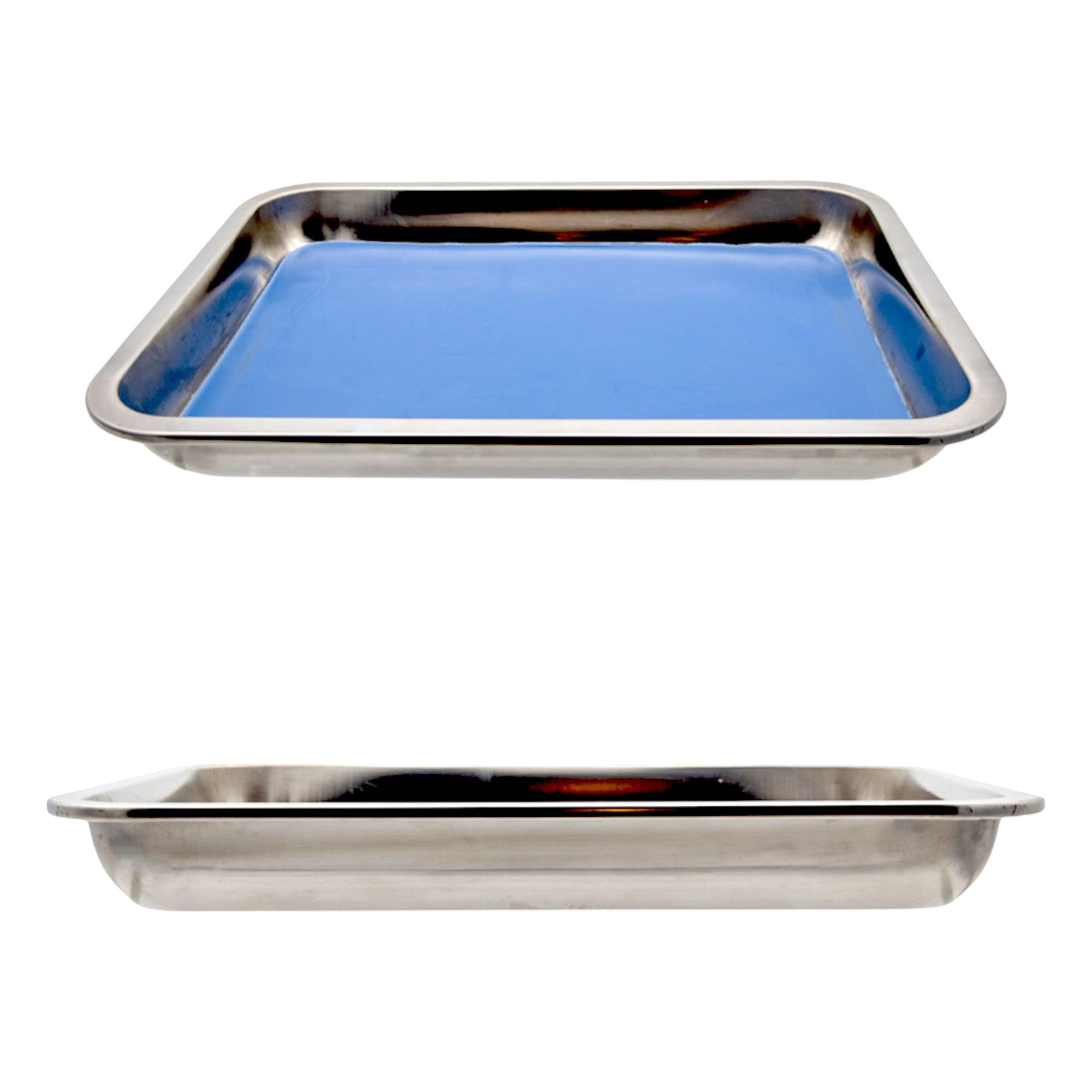 Dissecting Pan Stainless Steel With Plastisol Pad Size 13x9x2".