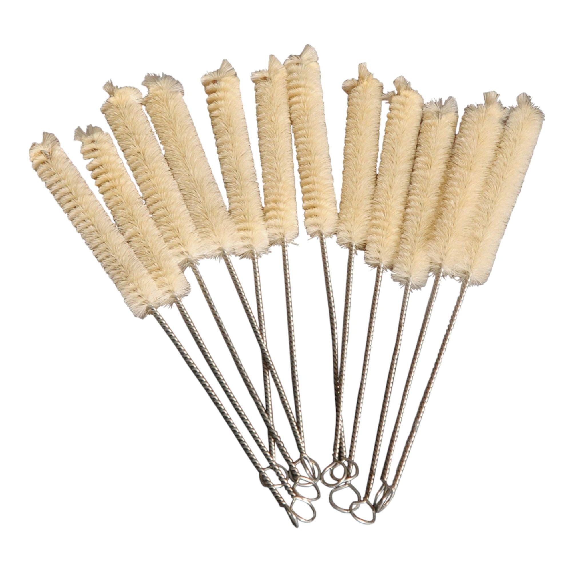 Test Tube Cleaning Brush with Natural Bristles, Size Medium. Case of 120.