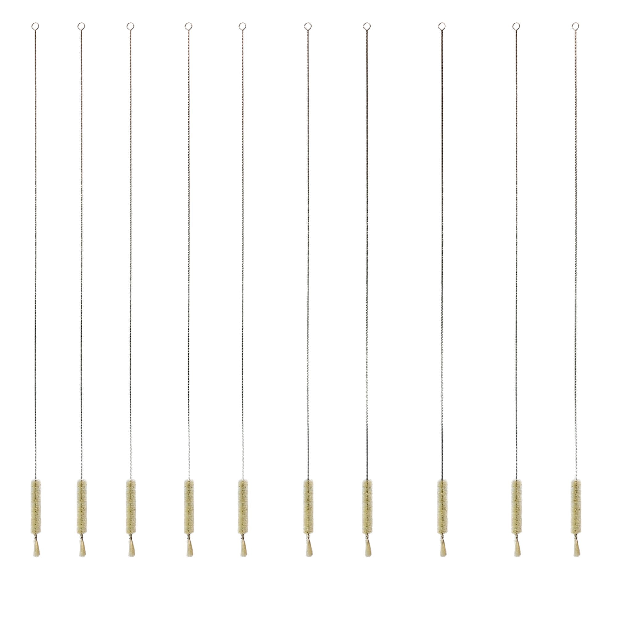 Brush for Cleaning Burettes and Pipettes, 13mm Diameter and 83mm Long. Pack of 10.