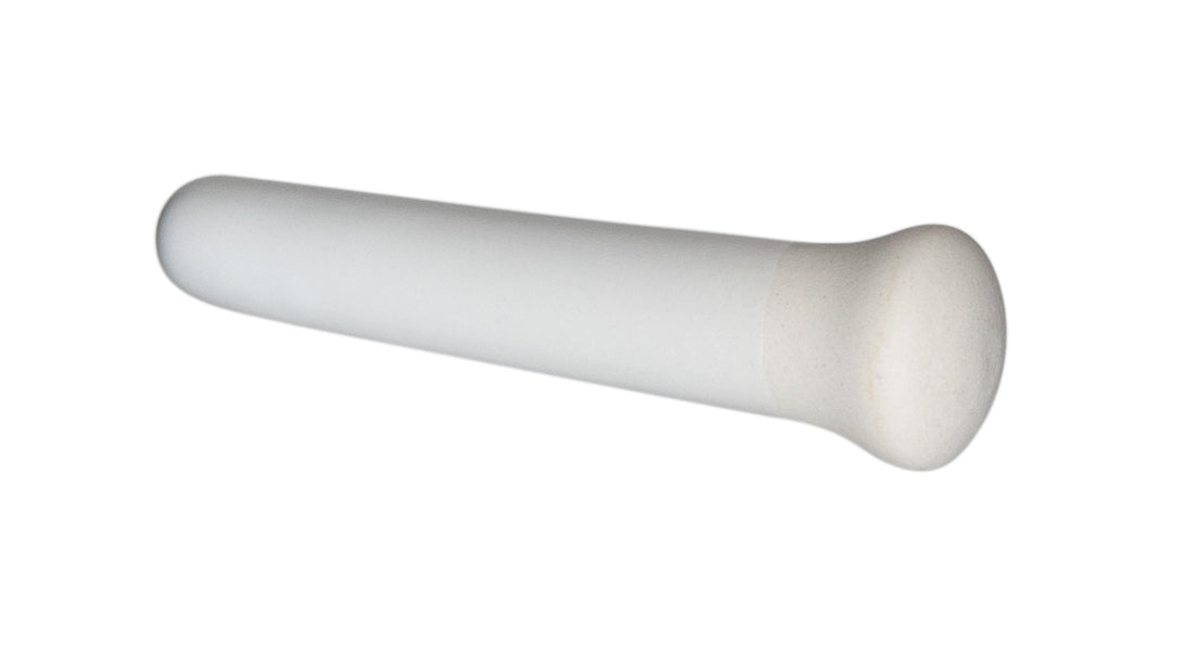 Porcelain Mortar and Pestle, 80mm Opening and 60ml Capacity