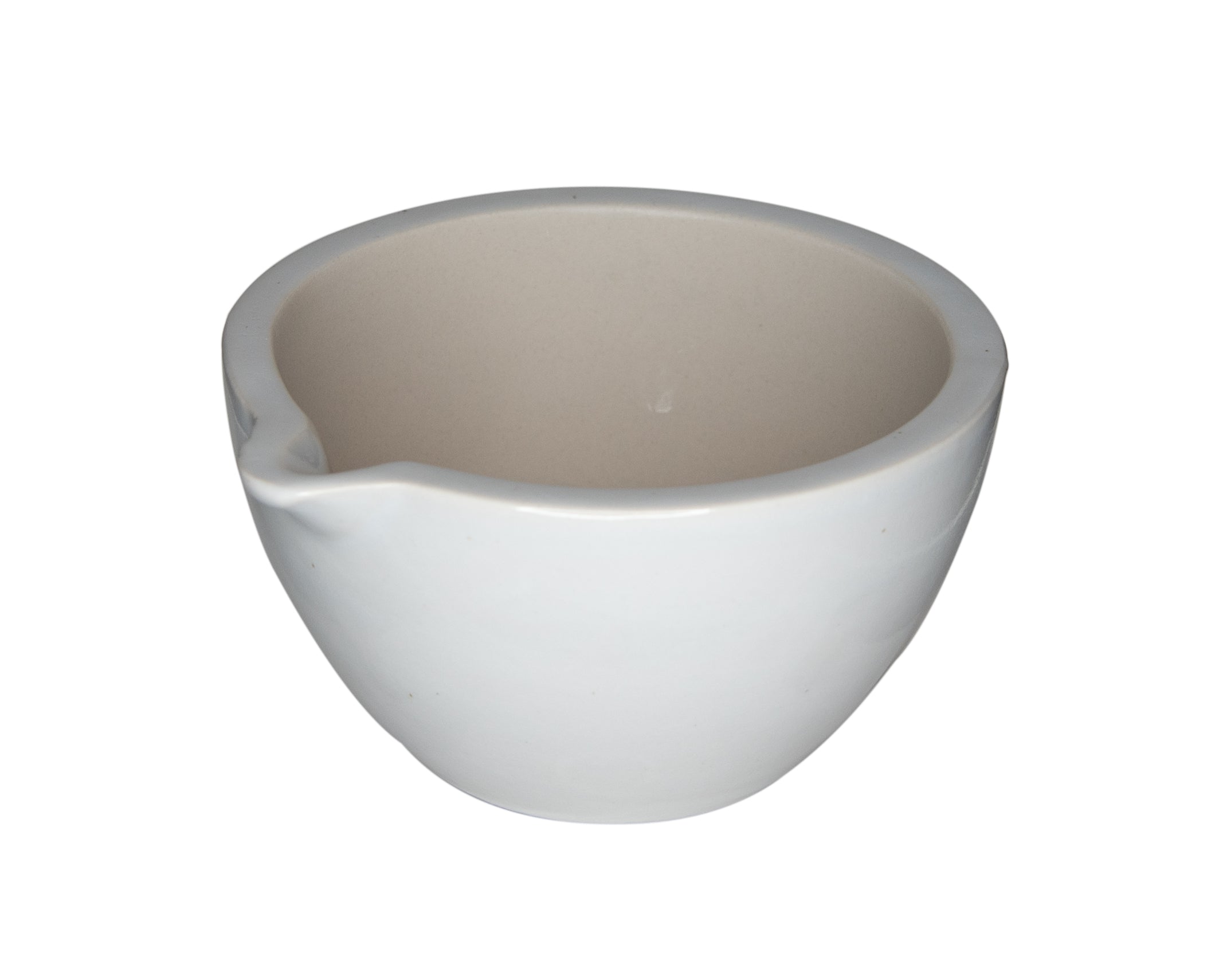 Porcelain Mortar and Pestle, 160mm Opening and 500ml Capacity. Case of 12.