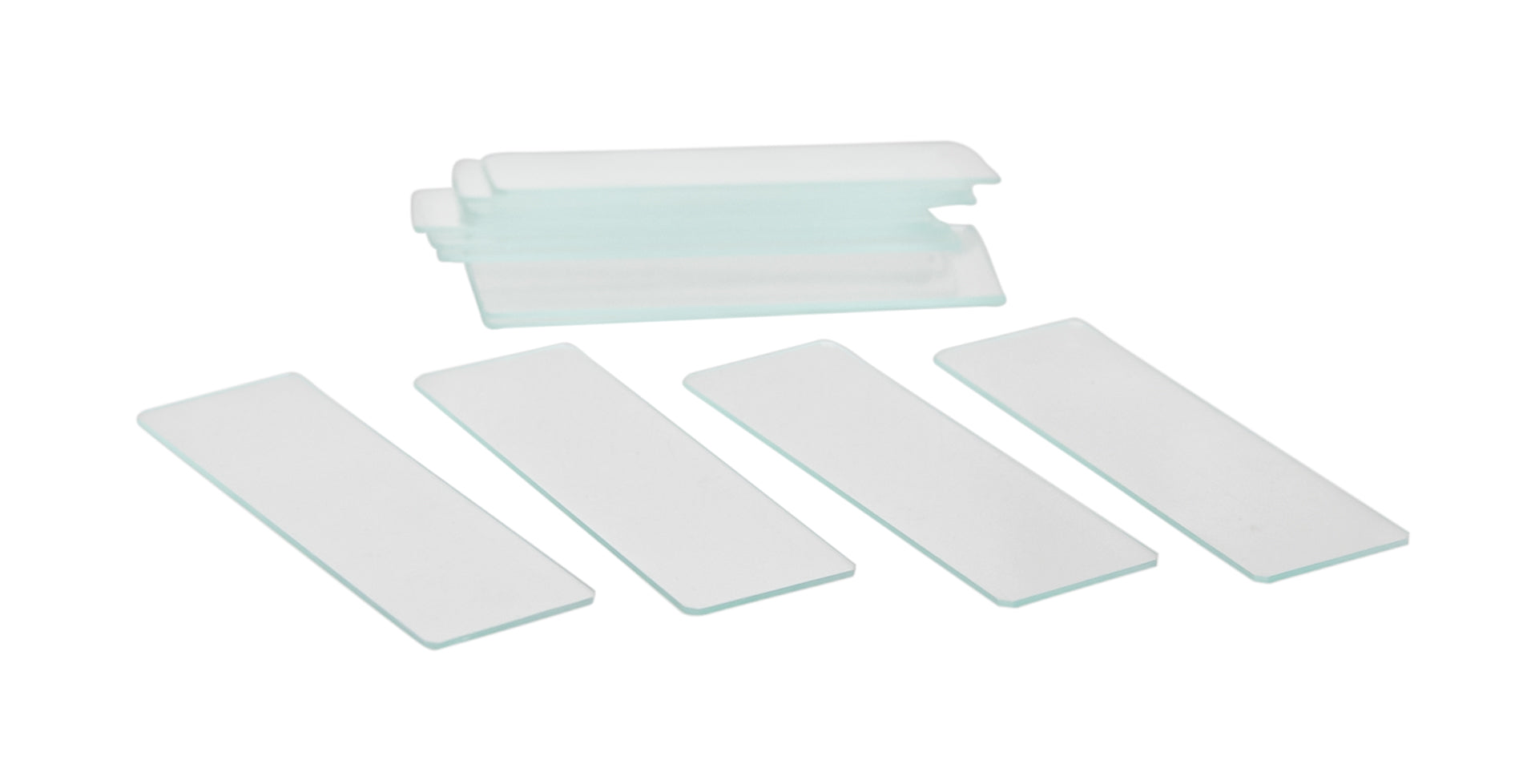 Microscope Slides, Glass, Size 75mm x 25mm. Pack of 12 Slides. Case of 6 dozen.