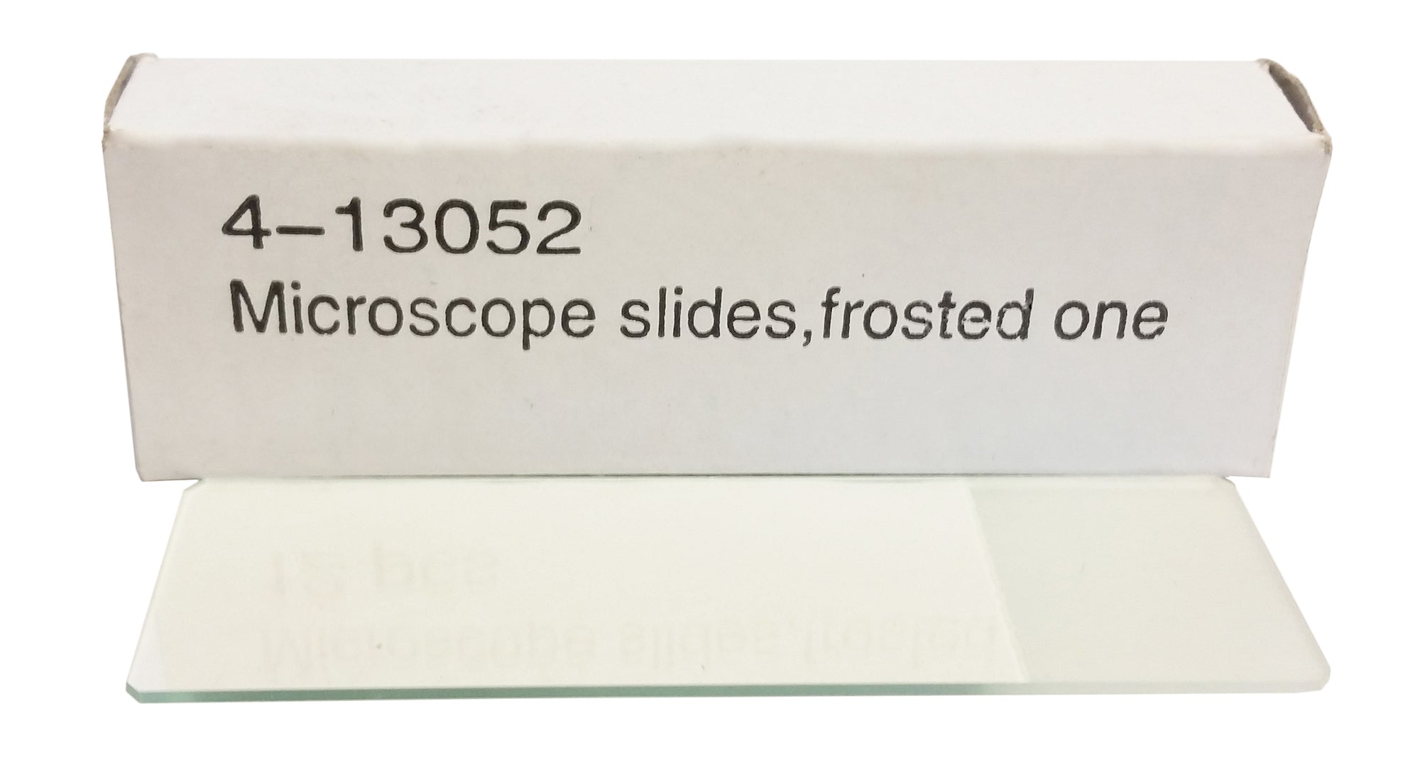 Microscope Slides, Glass, Frosted On One End. Pack of 72 slides.
