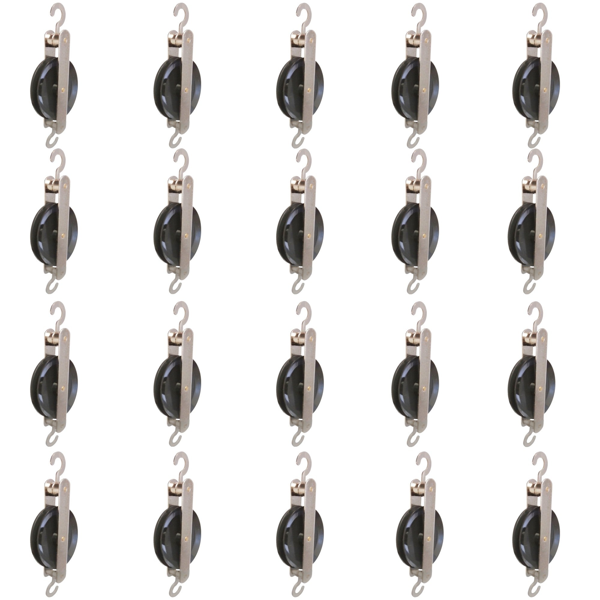 Pulley, Single Plastic, Pack of 20