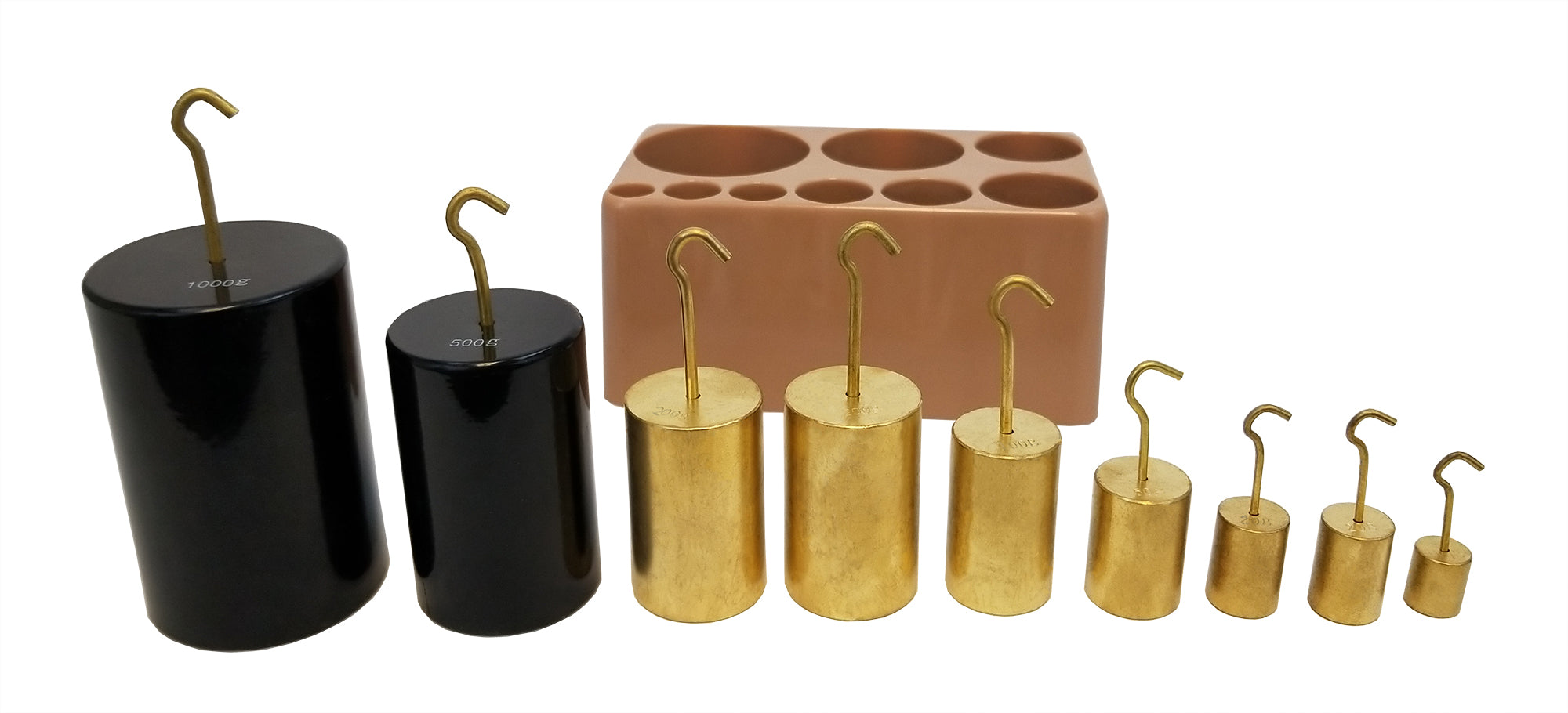 Hooked Weight Set, Nine-Piece