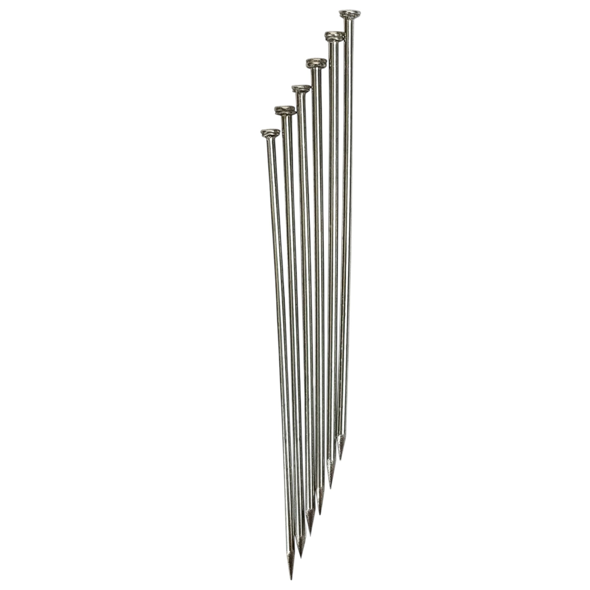 Dissecting Pins Nickel-Plated Steel, Straight, 2 inch, 1/2 Pound Box