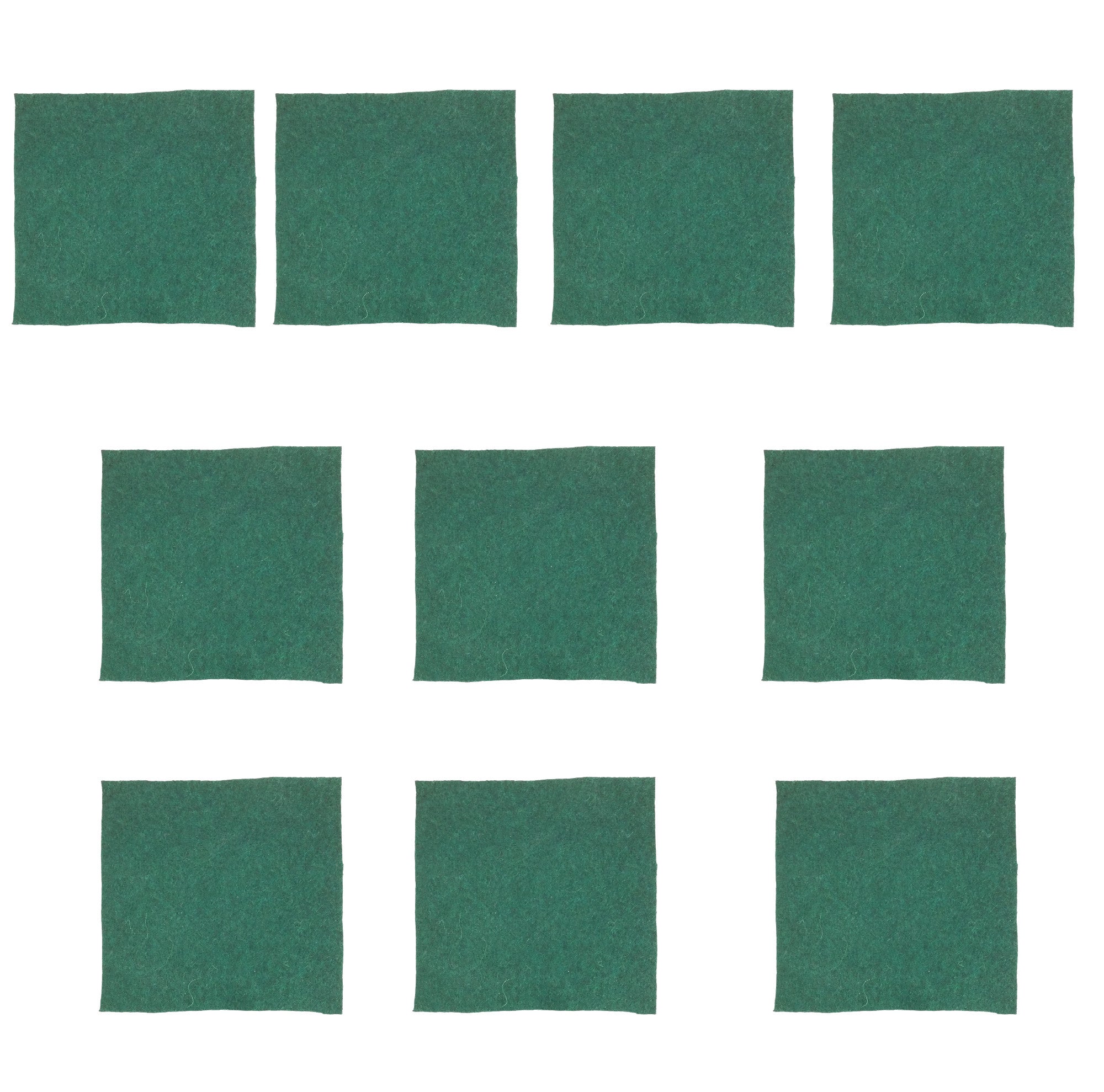 Wool Friction Pad, Size 6 x 6 inches. Pack of 10