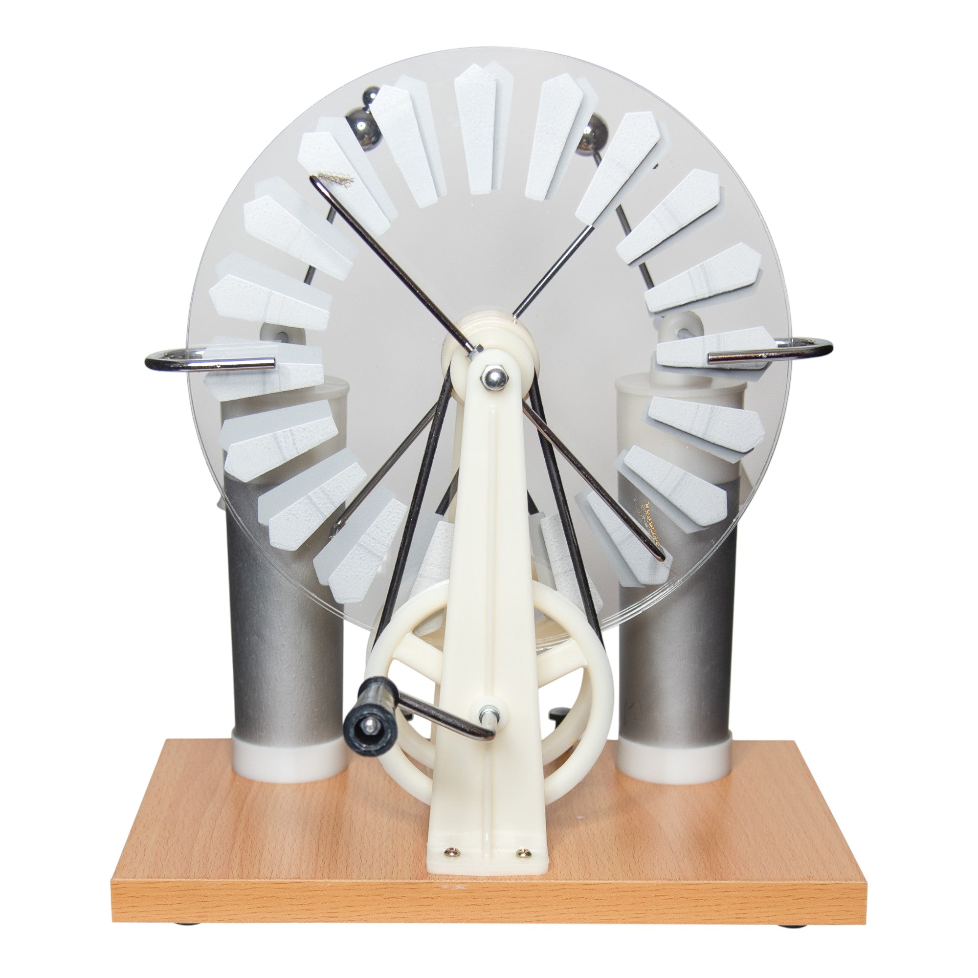 Wimhurst Machine an Electrostatic Demonstration for Education. Case of 4.