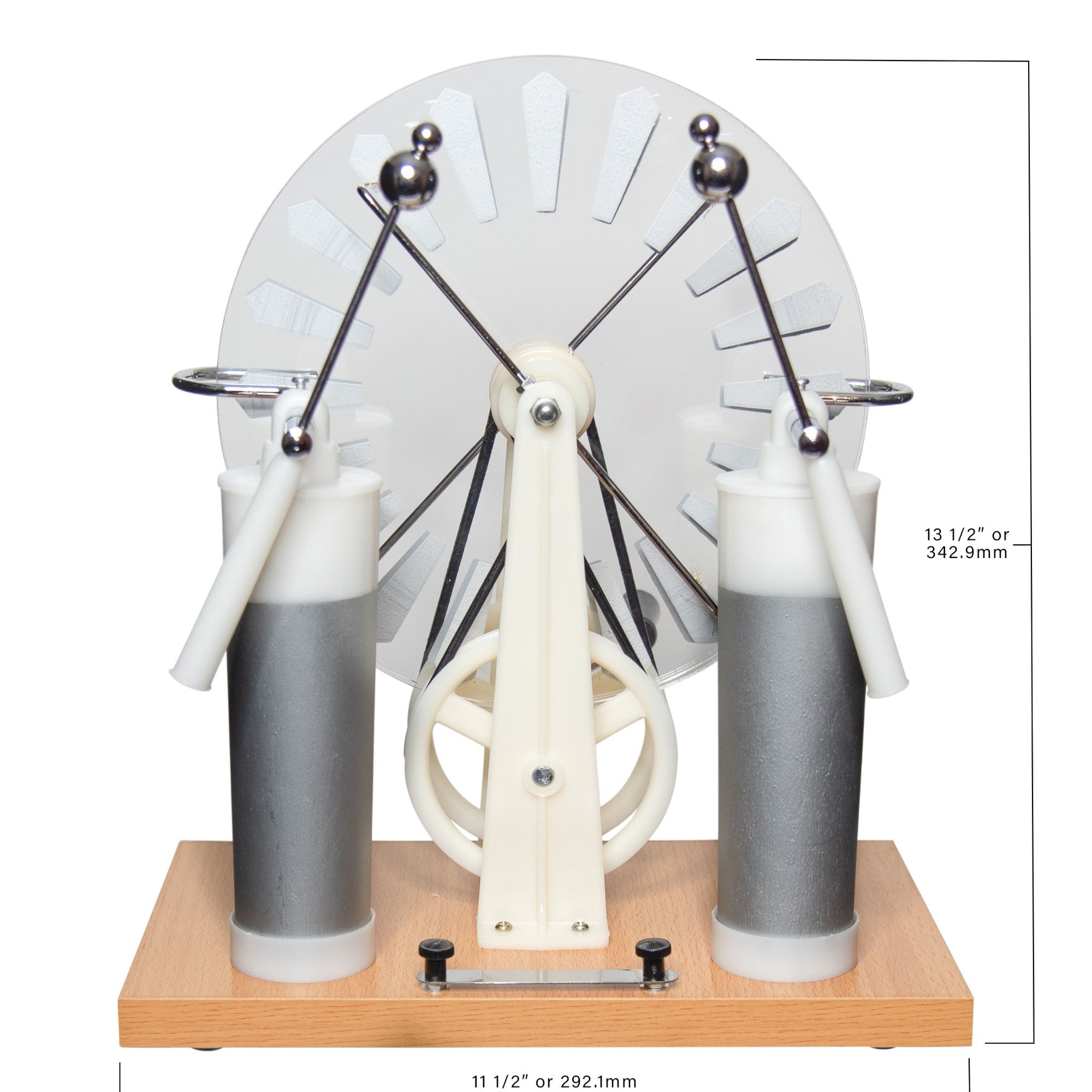 Wimhurst Machine an Electrostatic Demonstration for Education. Case of 4.