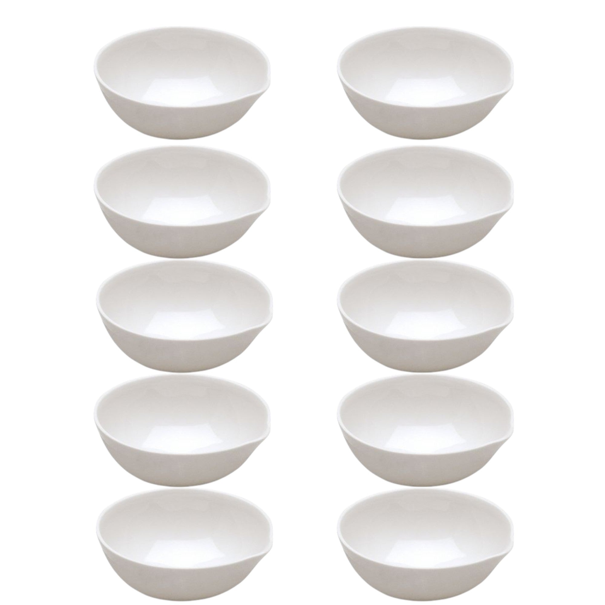 Dish Porcelain Evaporating, 125ml, 98mm by 38mm, Pack of 10