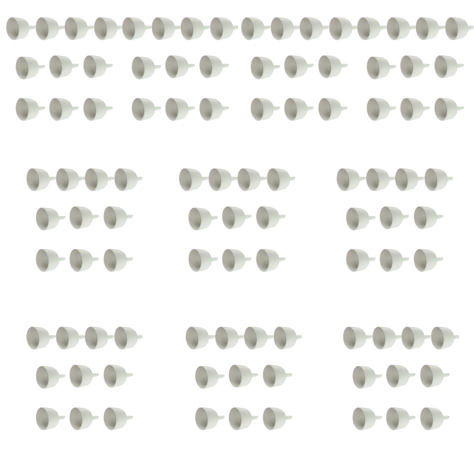 Funnel, Buchner, Porcelain 80mm Outside Diameter. Case of 100