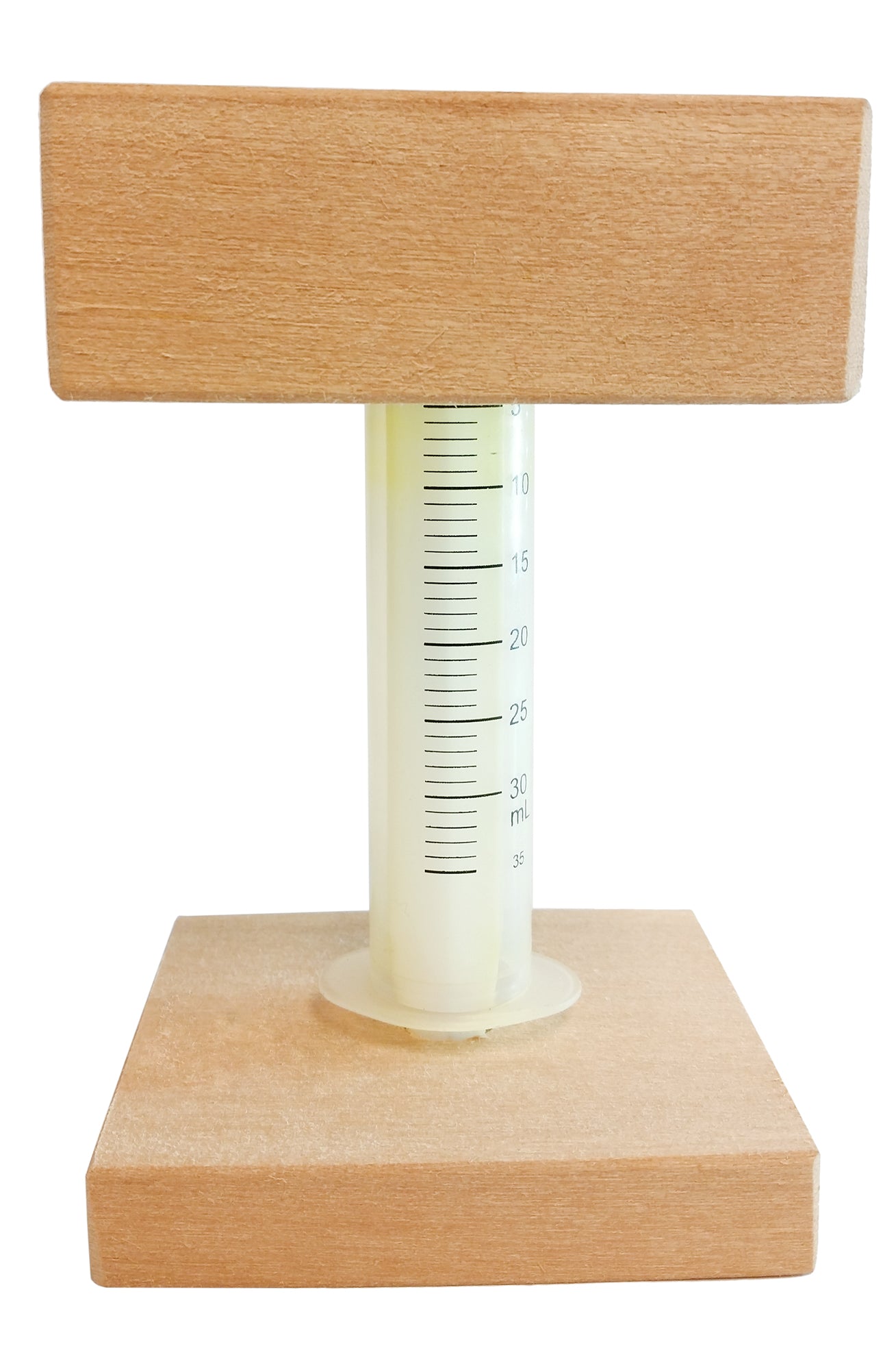 Gas Law or Boyle's Law Demonstration. Case of 20.