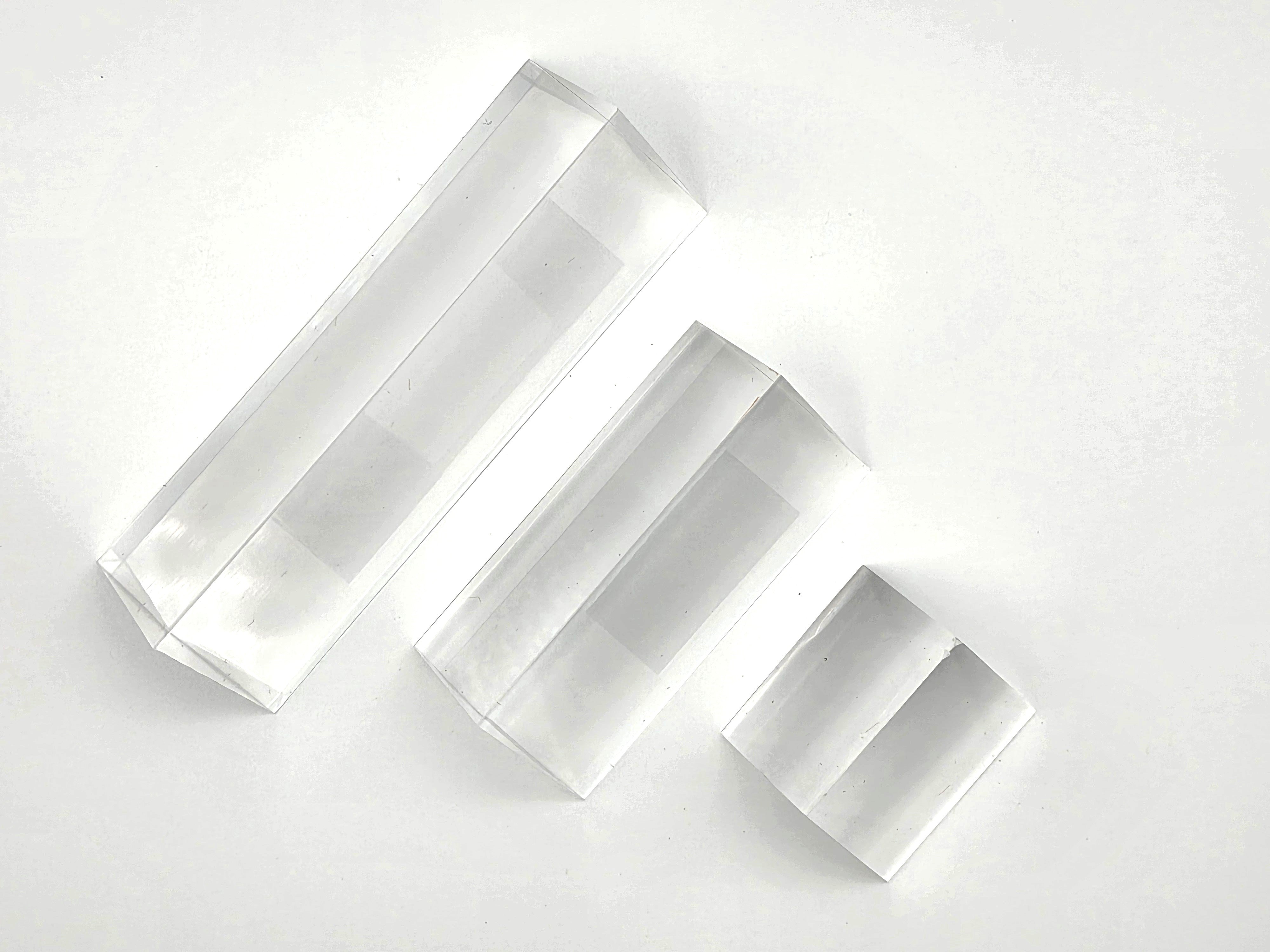 Prism, Acrylic, Various Lengths, Set of 3