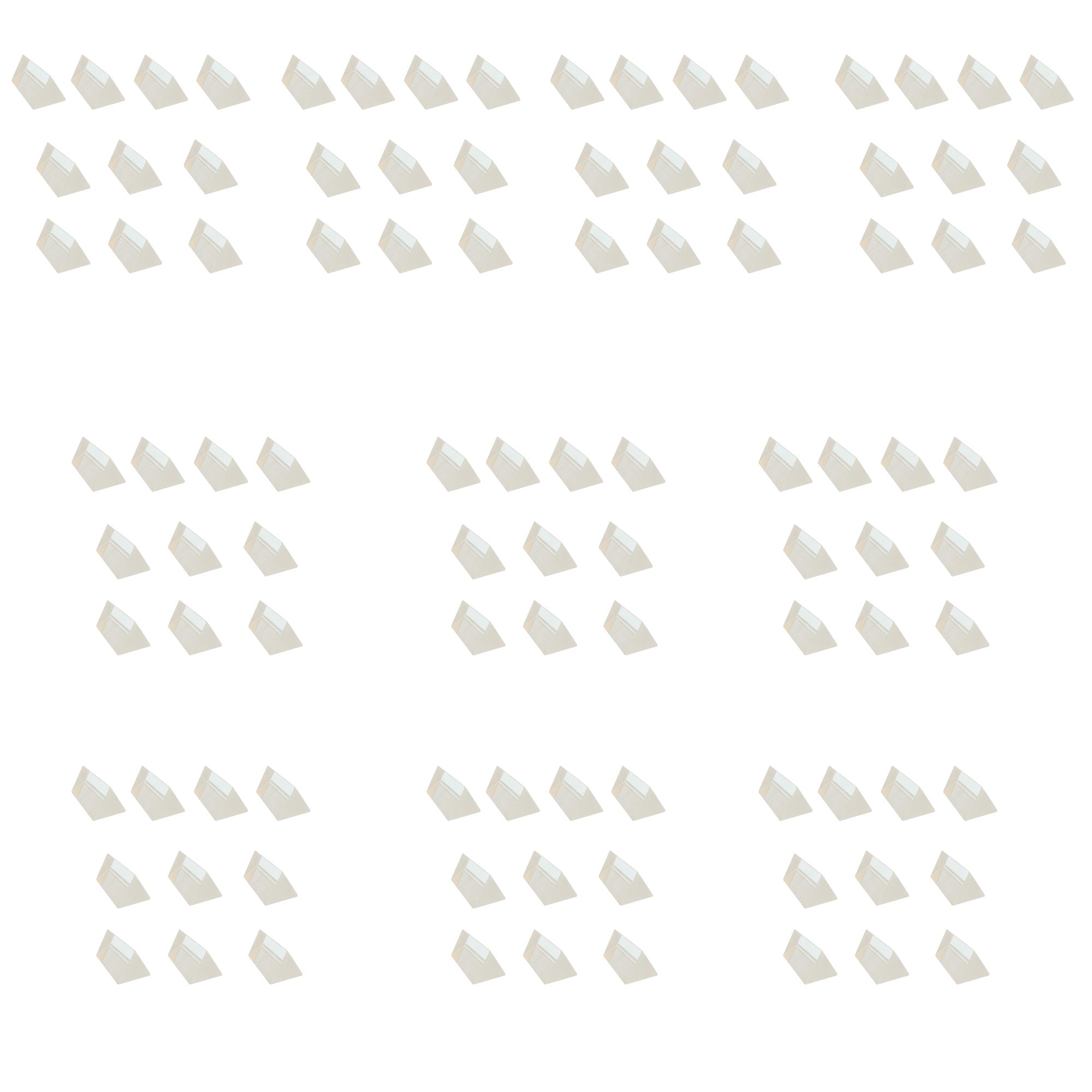 Prism Glass Equilateral Prism, 100mm Long, Case of 100.