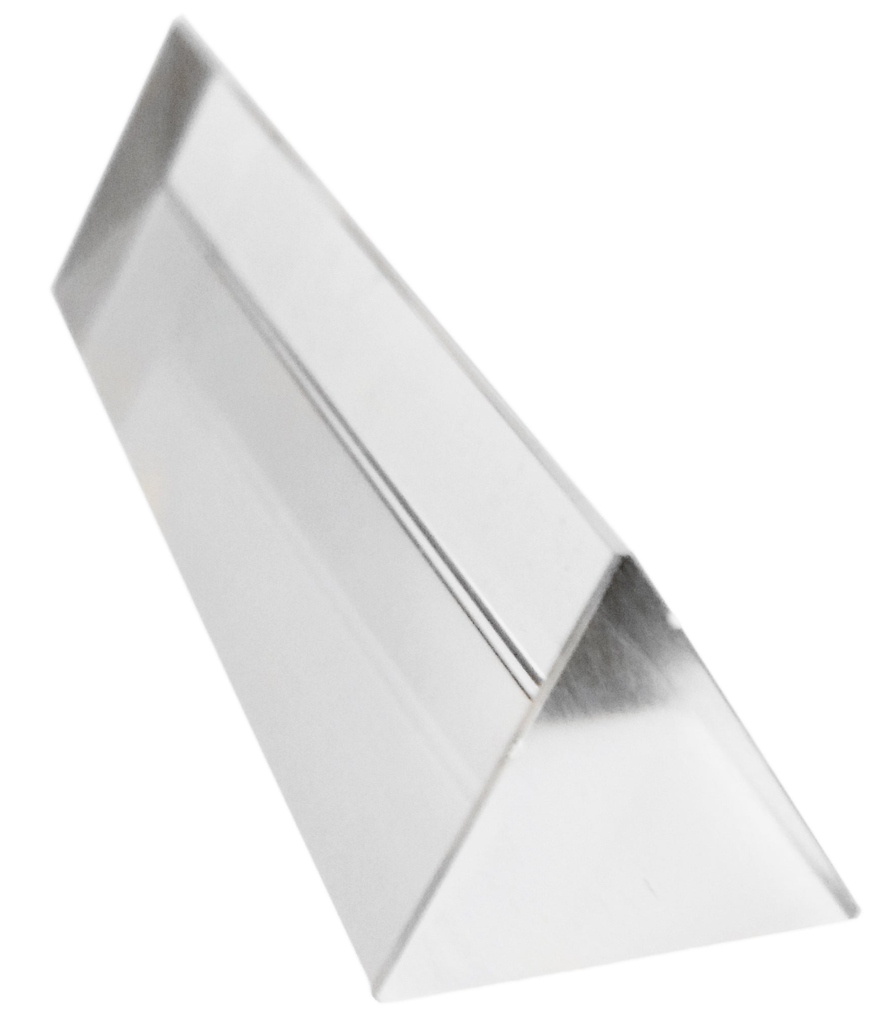 Prism Glass Equilateral Prism, 100mm Long, Case of 100.