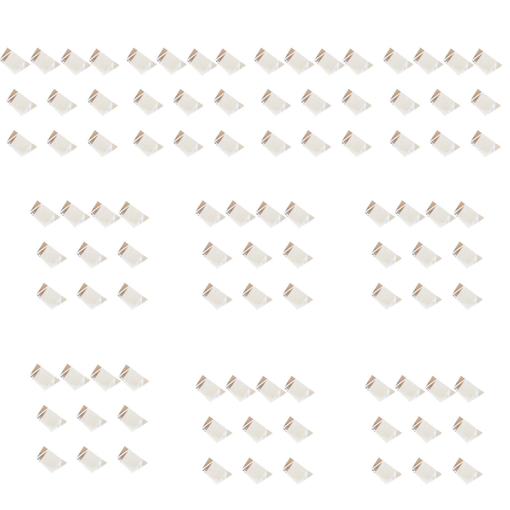 Prism, Equilateral, Acrylic, 50mm Long. Case 100.