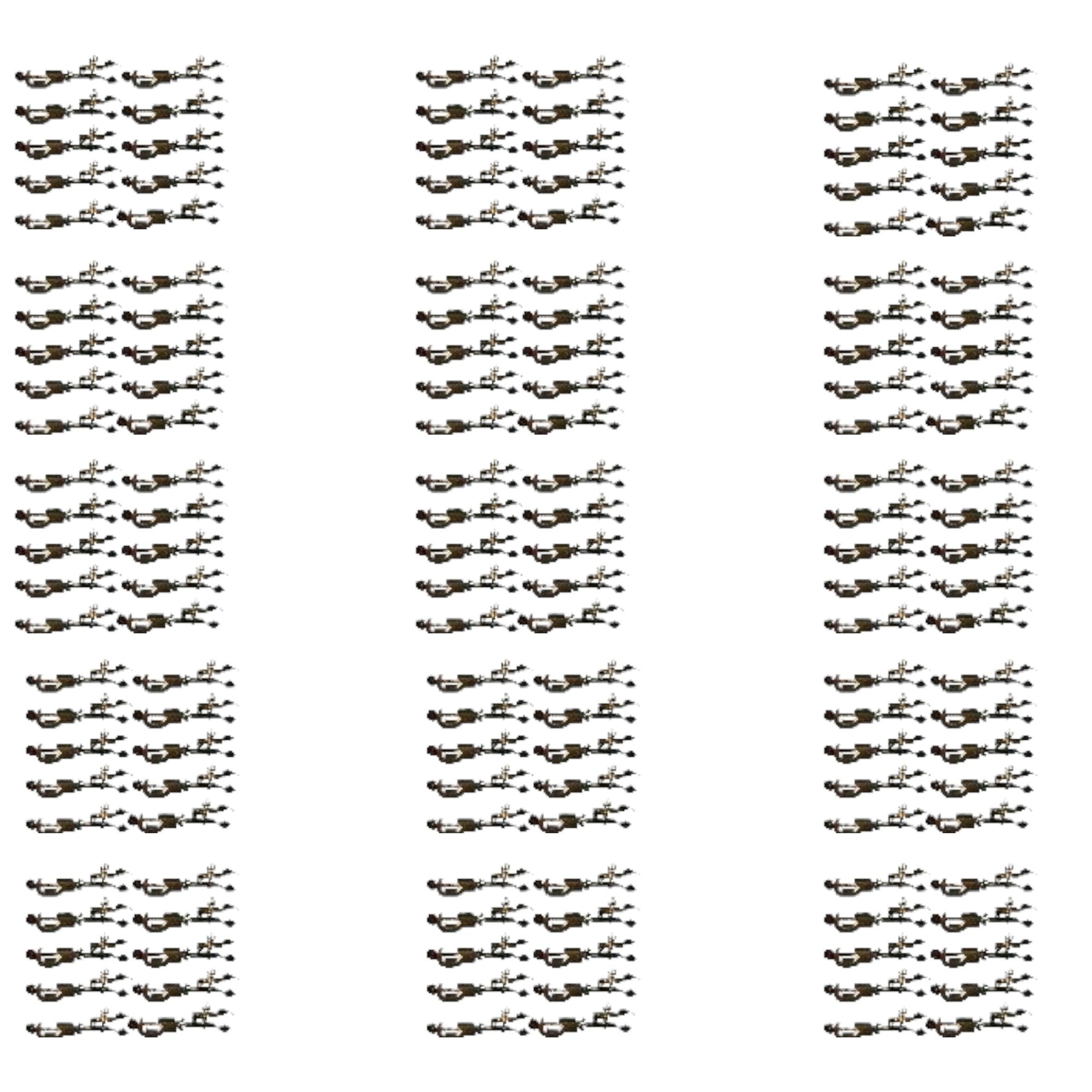 Clamp - Burette with Plasticized Jaws. Case of 150.