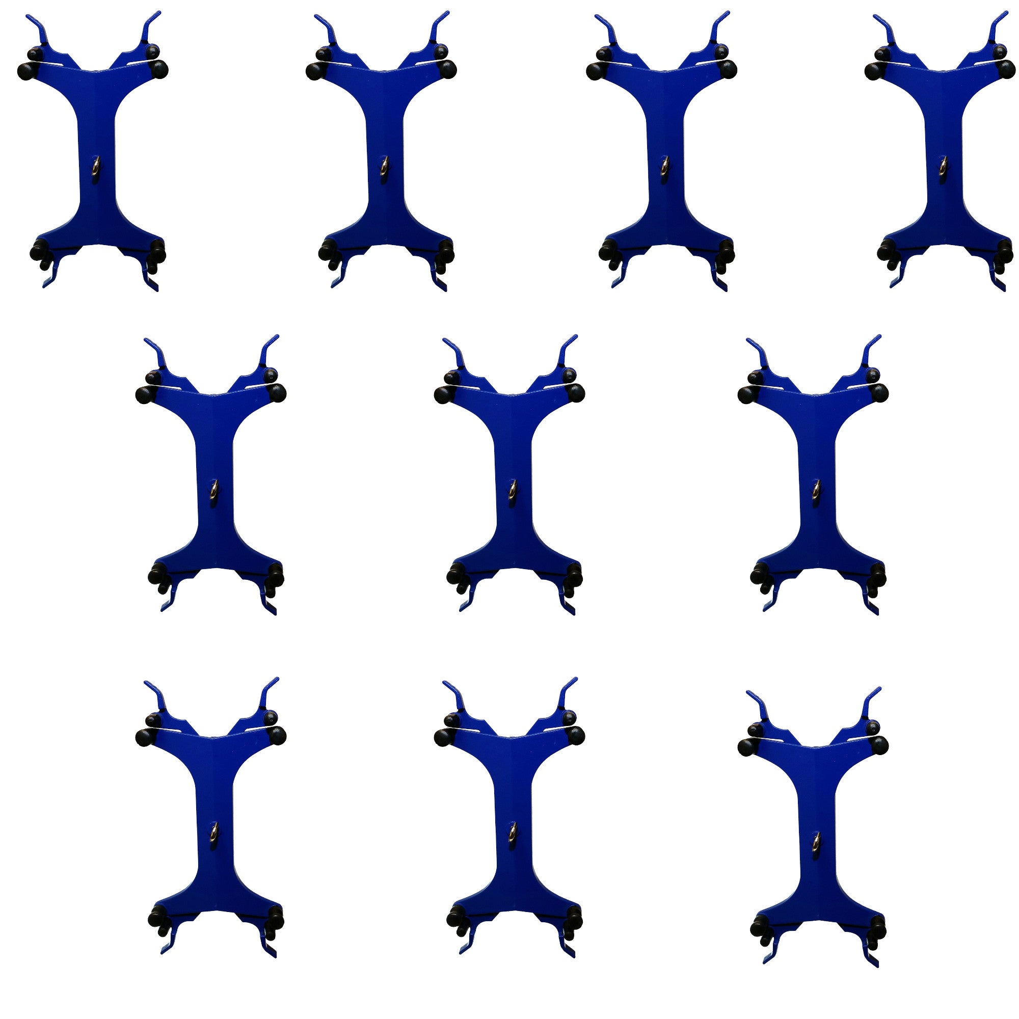 Clamp - Double Burette Clamp, Cast-Aluminum. Pack of 10.