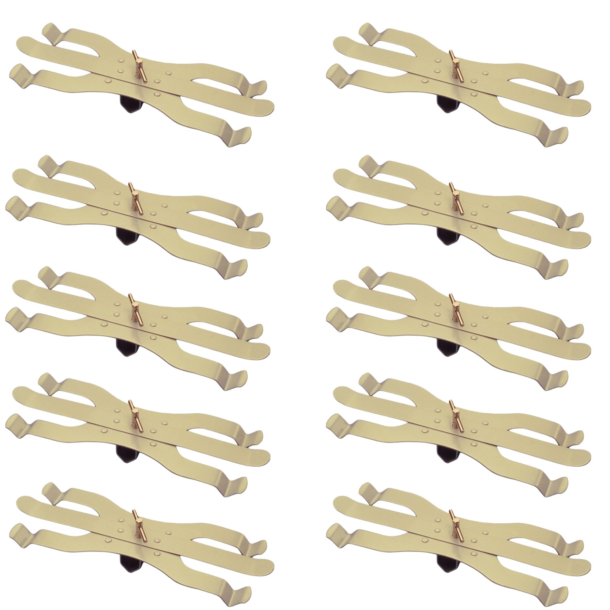 Clamp, Burette Lincoln-Type, Spring Steel, Pack of 10