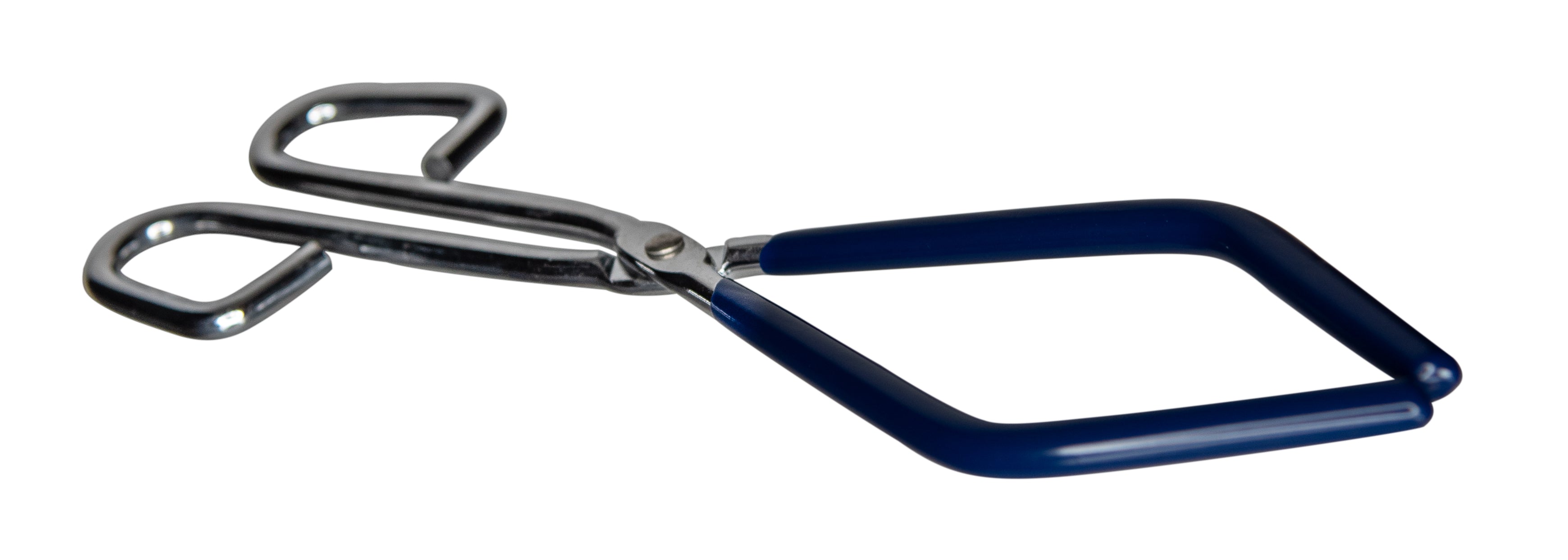 Tongs - Beaker Tongs with Plastisol Coated Jaws, Size 9.5 inches length x 1/4" Steel. For Beakers size 50ml - 2000ml.