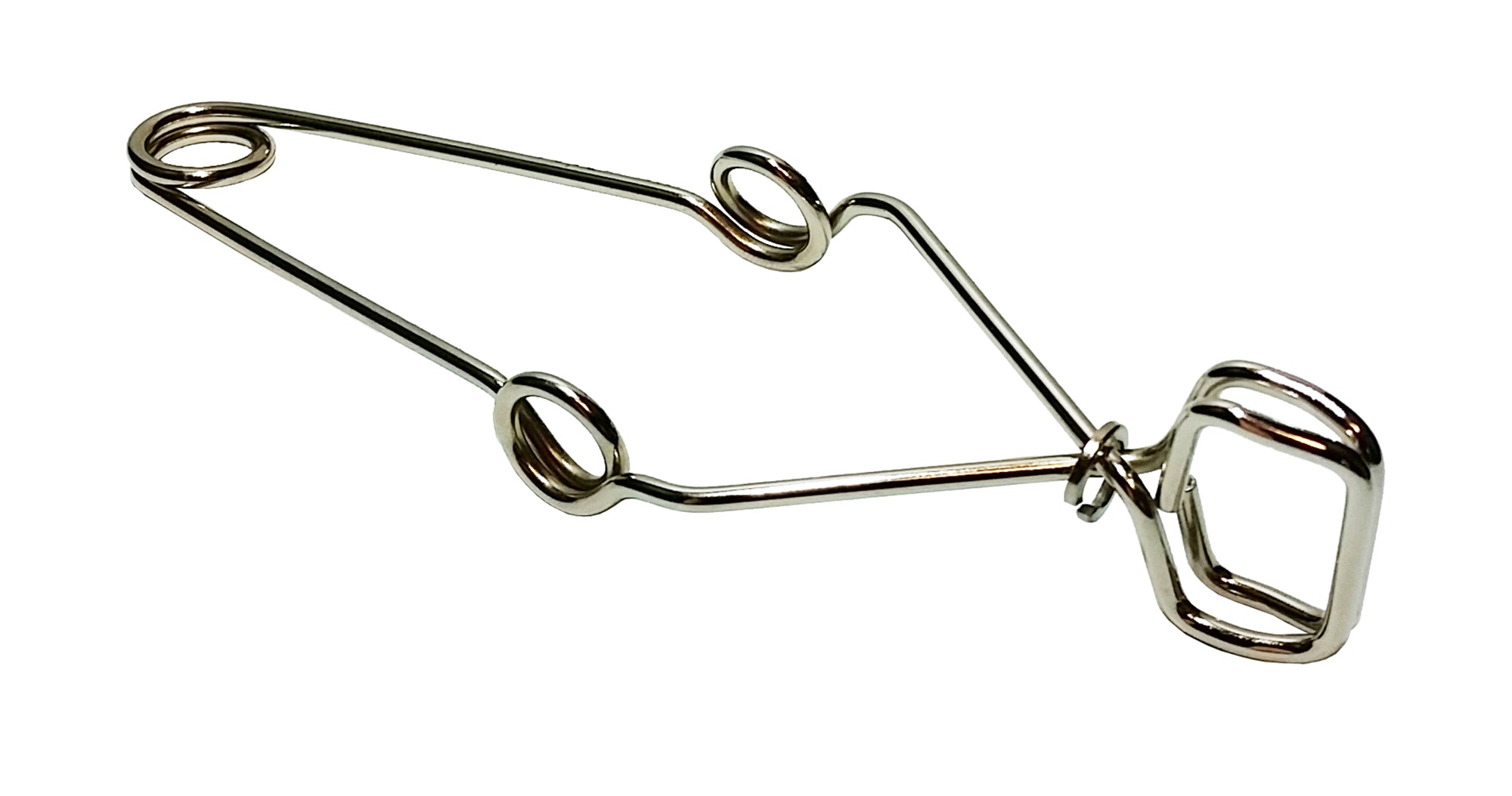 Clamp for holding Test Tube , Size 5.5 inches. Nickel-Plated Steel, Finger Grips. Case of 100.