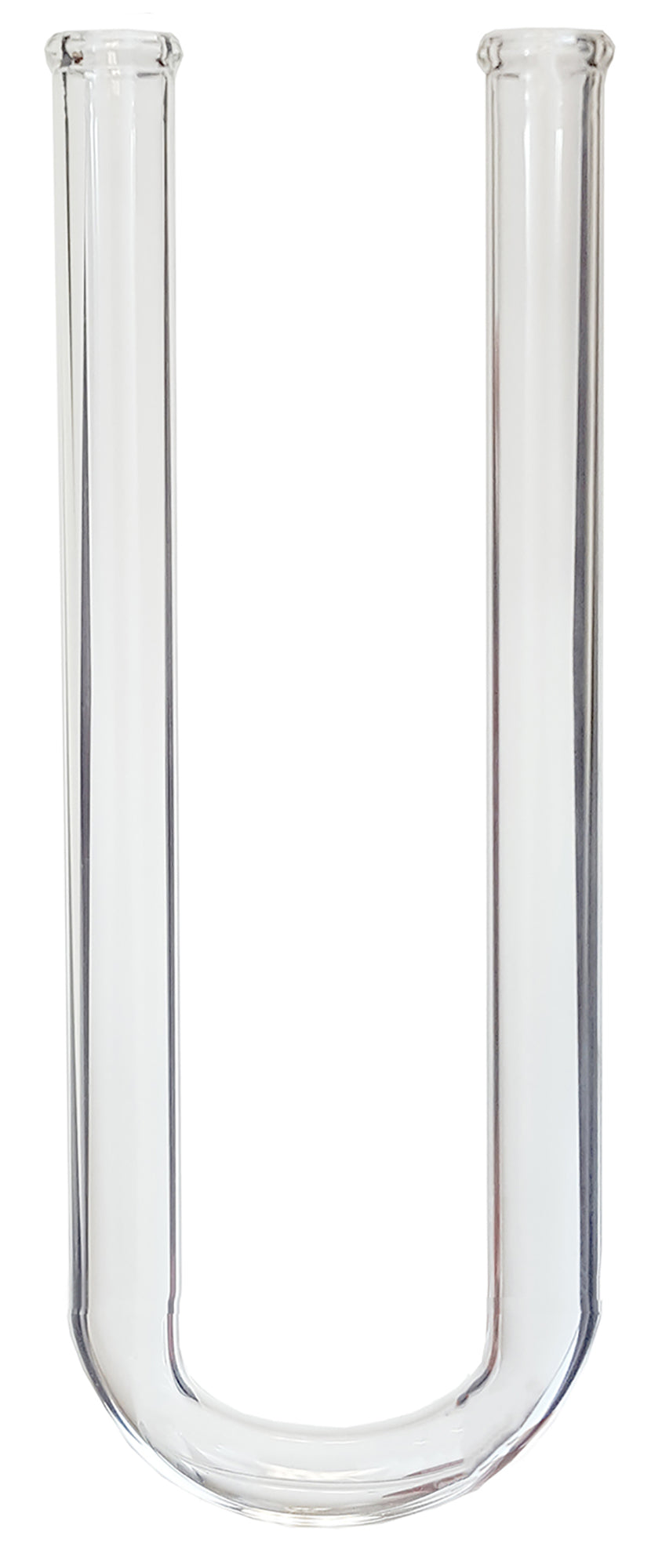 Drying Tube, U-Shaped, 200mm length, Borosilicate Glass.