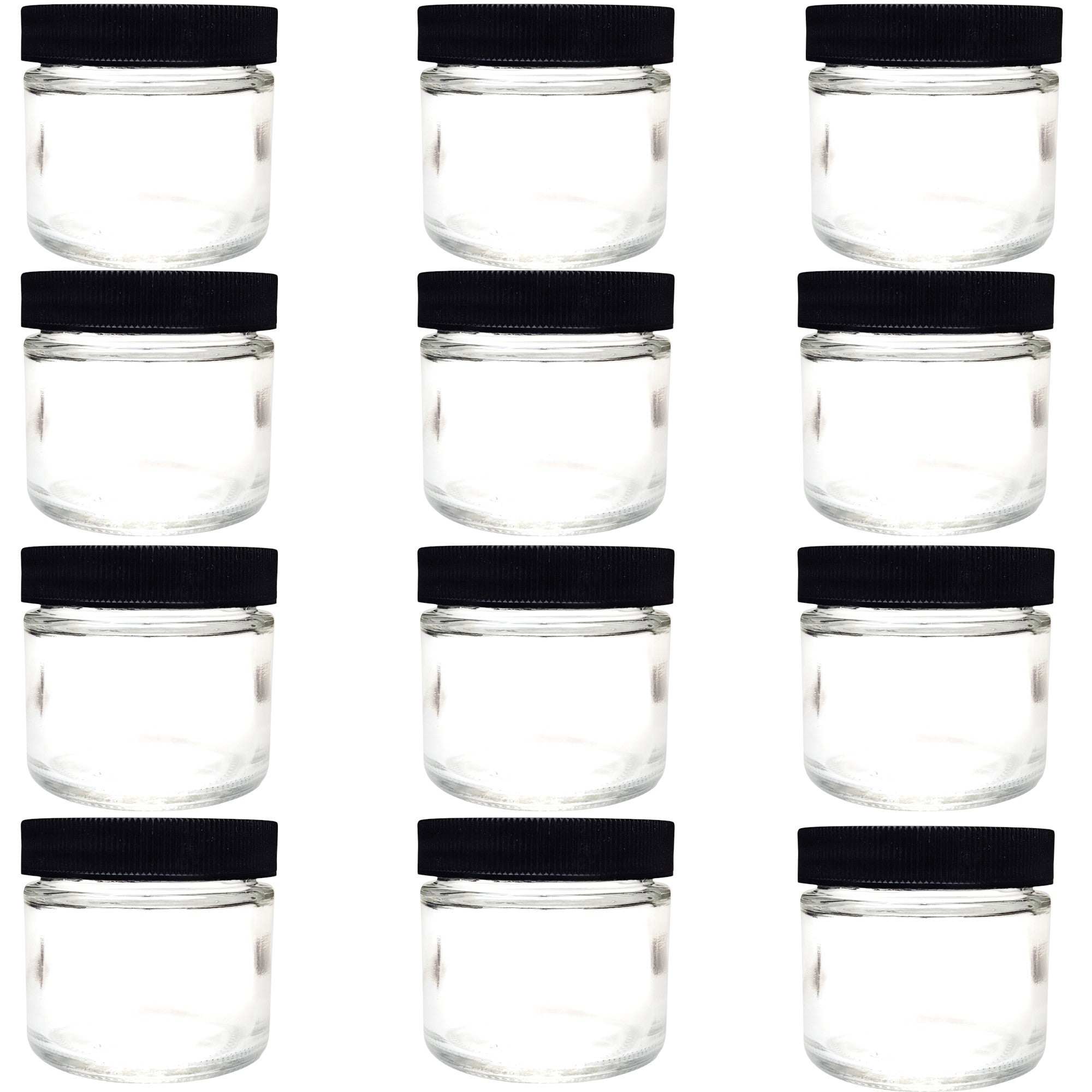 Specimen Jar, Flint Glass, 8oz capacity with 70/400 neck and foam lined cap. Pack 12.
